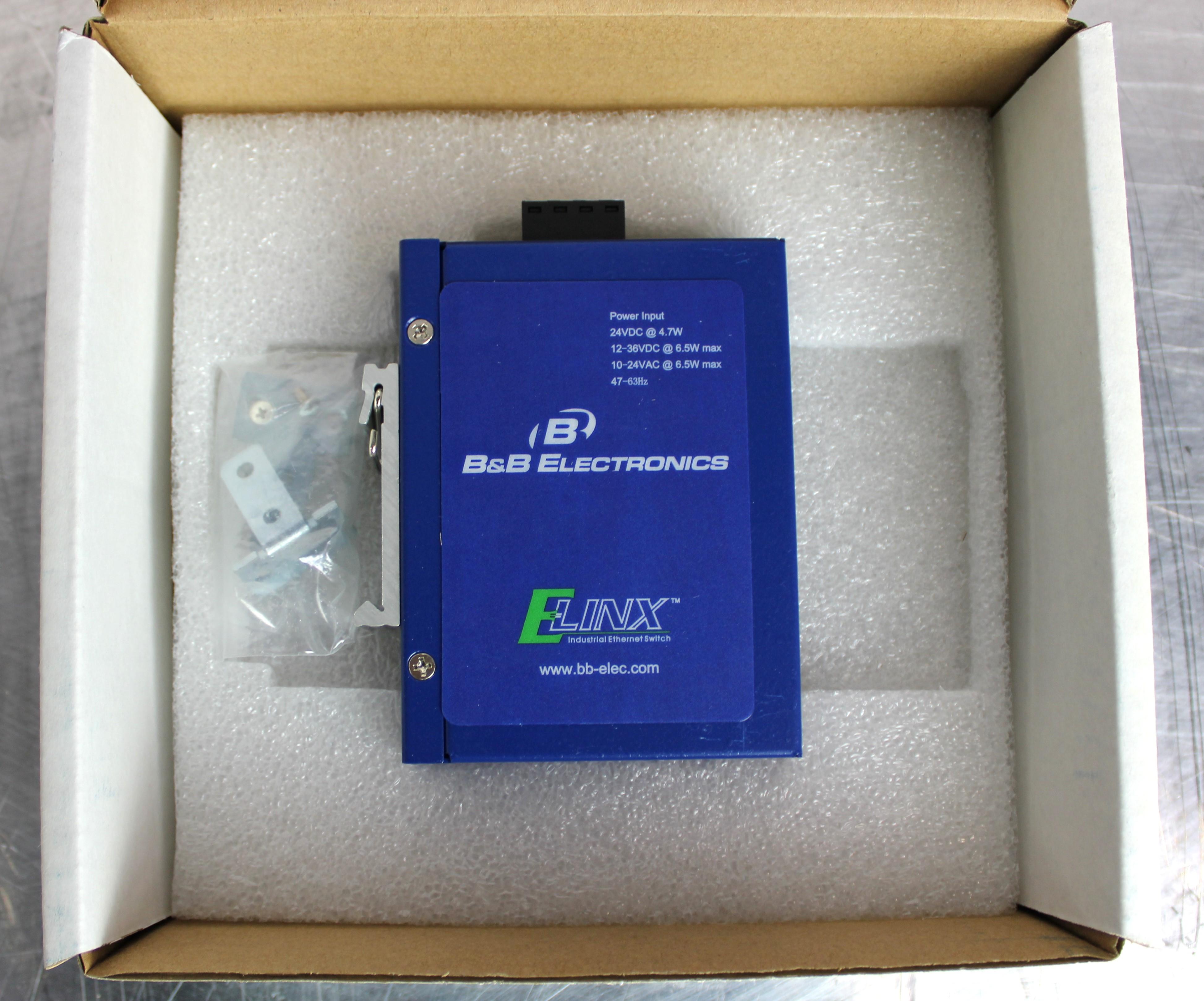 Thermo ESW105 Ethernet Switch Industrial 5 Port -10C to 60C MDI/MDIX Auto