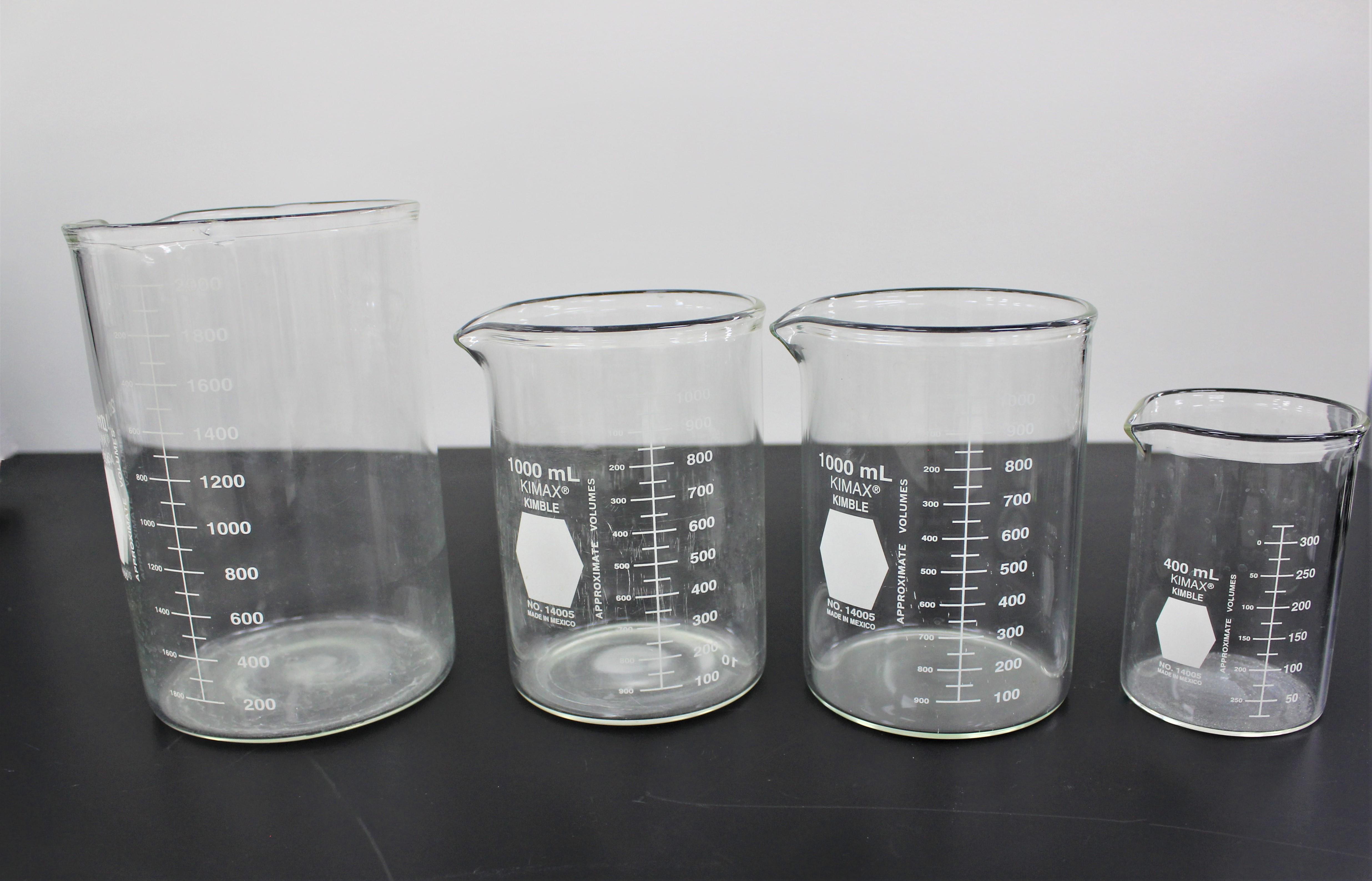 Chemglass Glass Cylinders Box, LABCONCO Misc. Box with Glassware