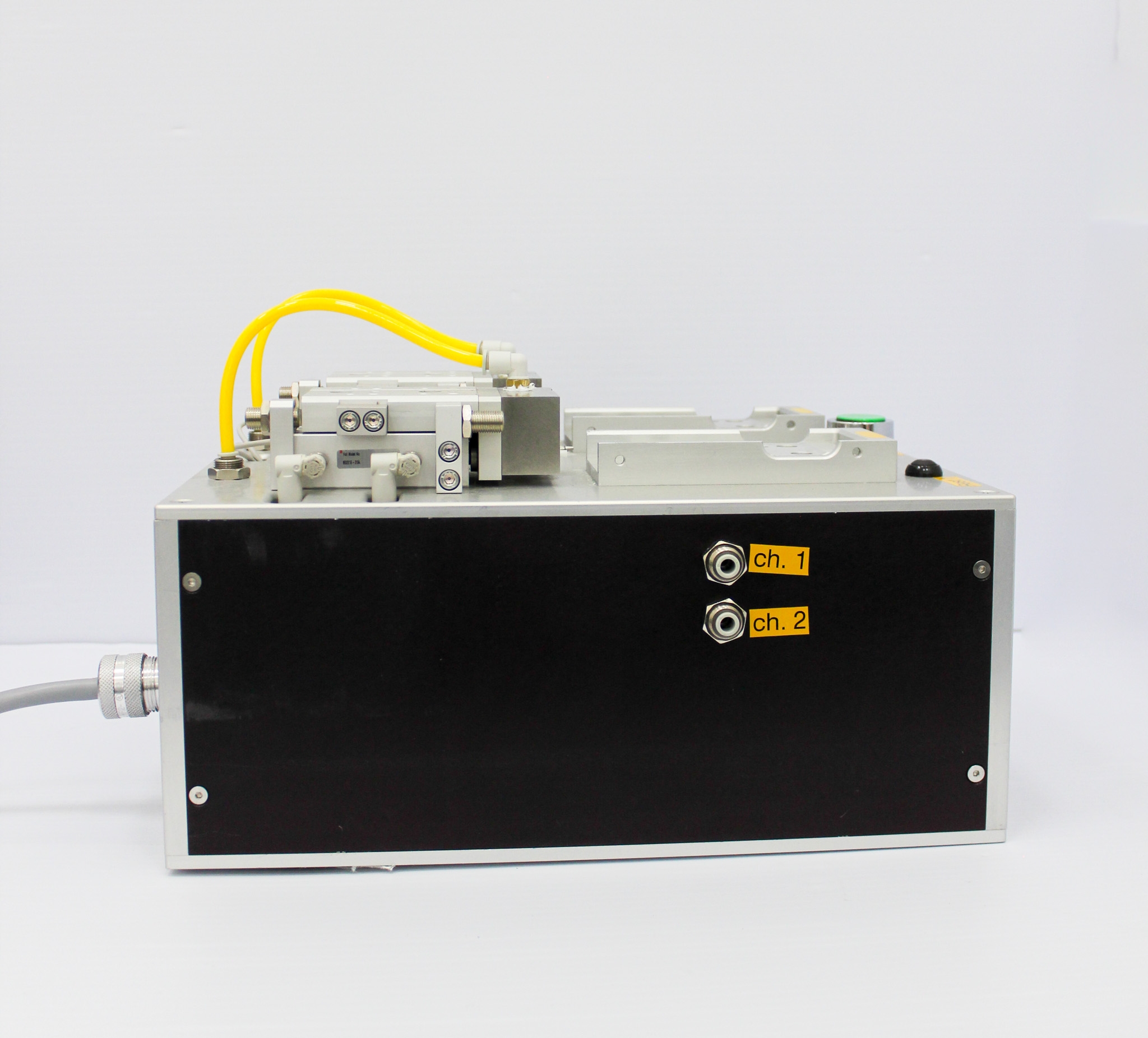 SMC MXS 16-20 Air Slide Table Base Precision Assembly Dual Rod System