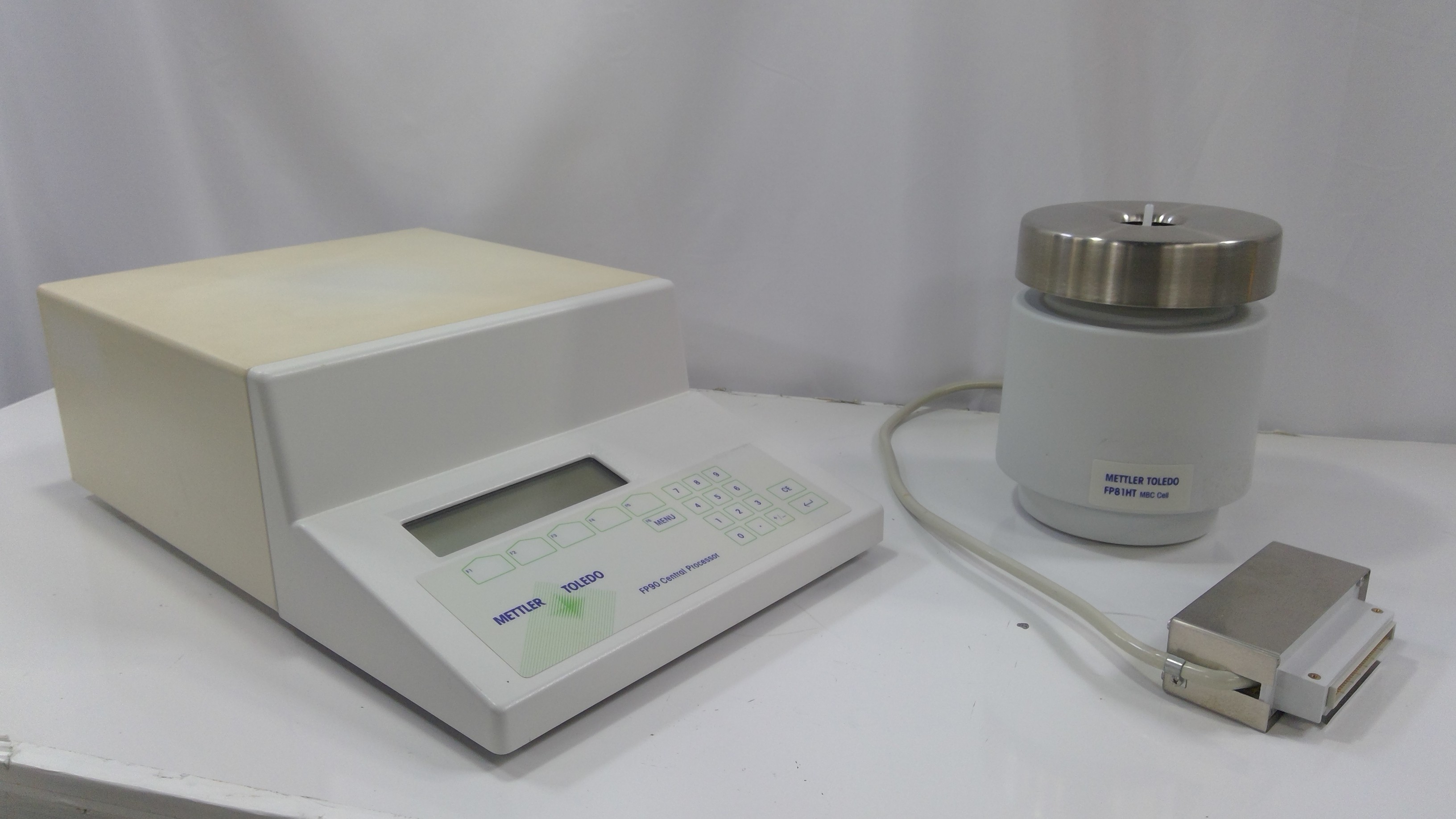 Mettler FP90 FP81HT Melting Point Apparatus Boil Cloud Point Determination