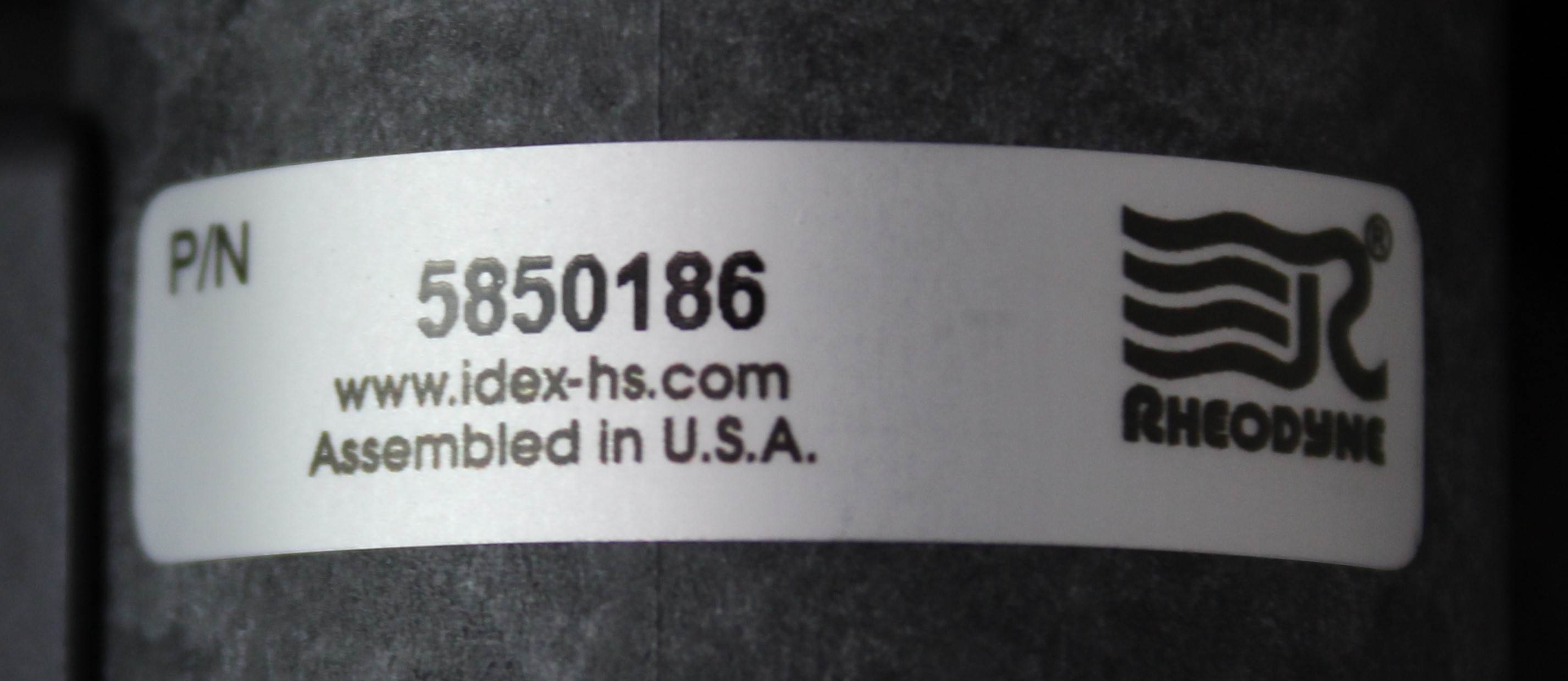 Rheodyne PD725 Ultra-High Pressure Valve, TitanHT, RPC-15 Model, 2-Position