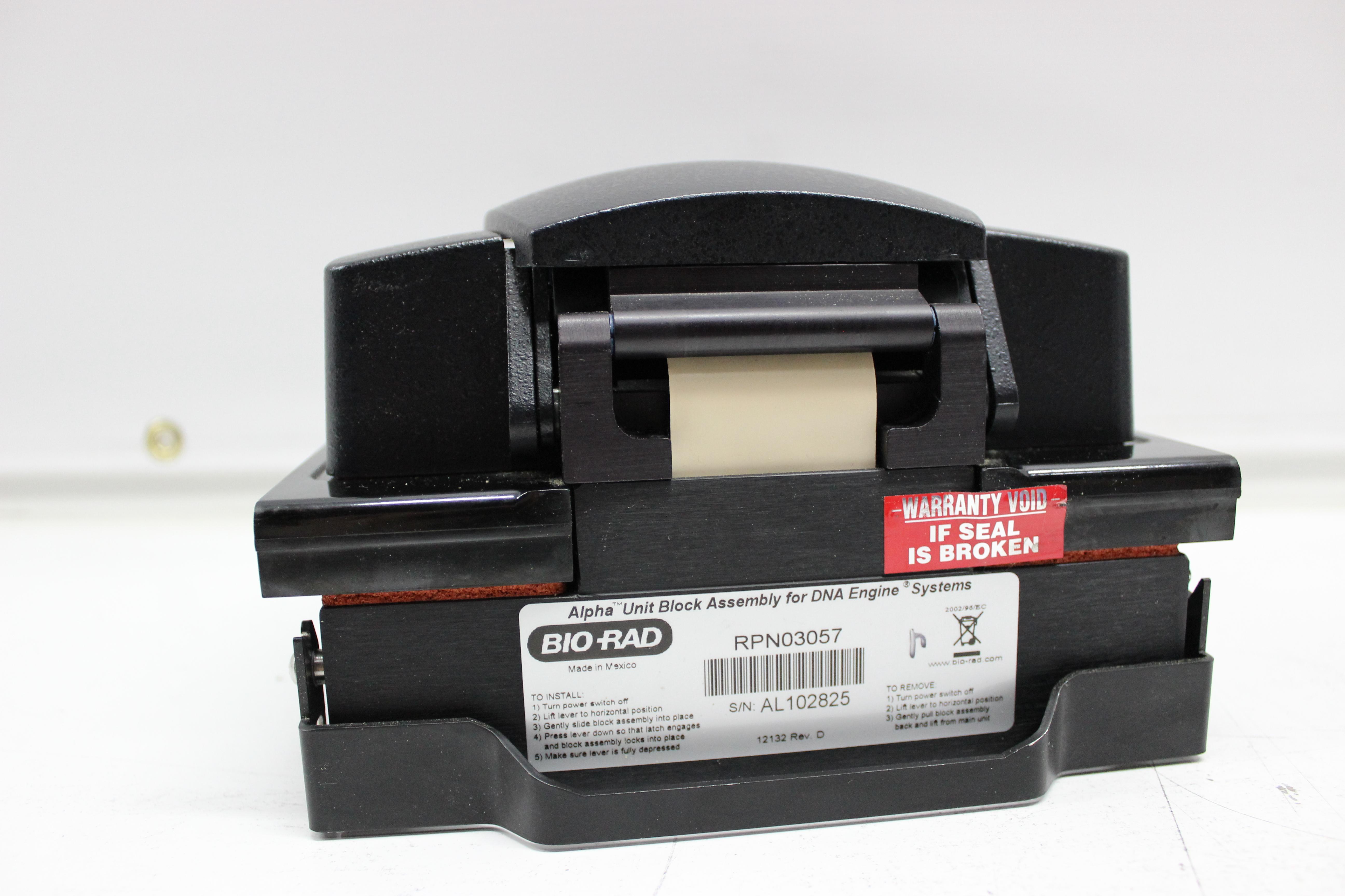 BIO-RAD RPN03056 DNA System Block Assembly for BioTech Labs AS-IS Condition