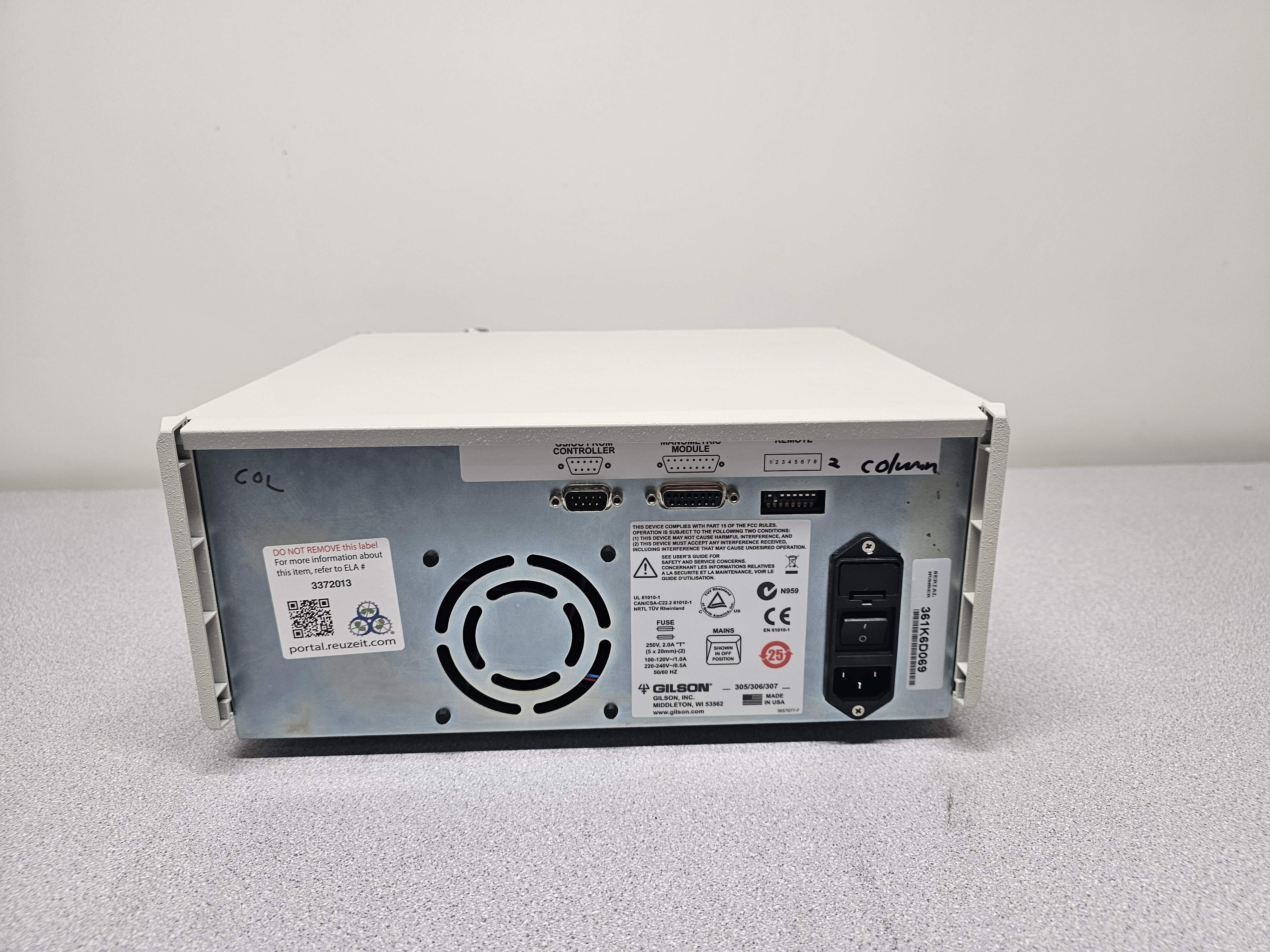 Gilson 306 HPLC Pump for Analytical & Preparative Chromatography