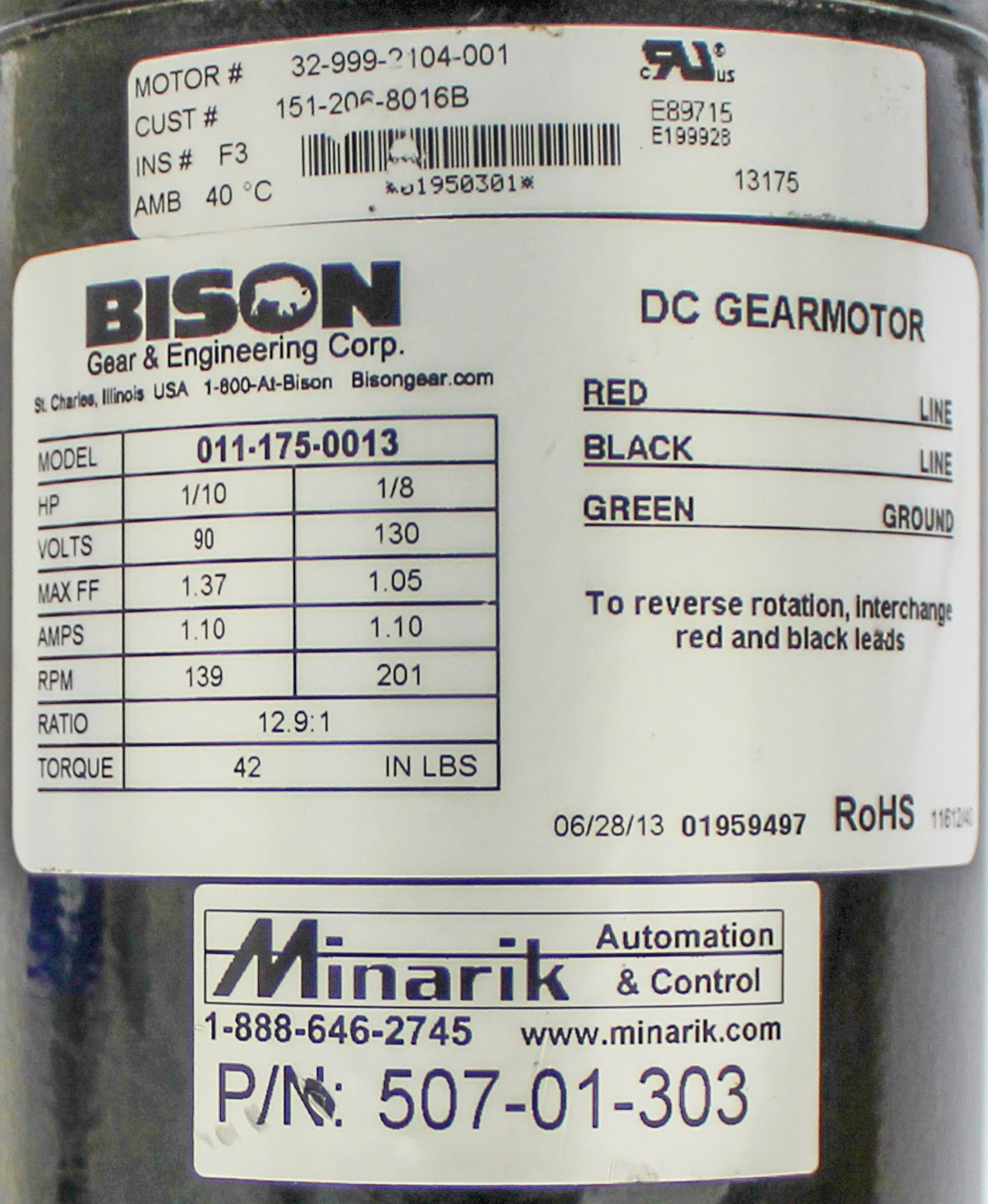 IN-LINE 700 Stand Wrap Labeling Machine 120V 60Hz Automatic Applicator DC Gearmotor