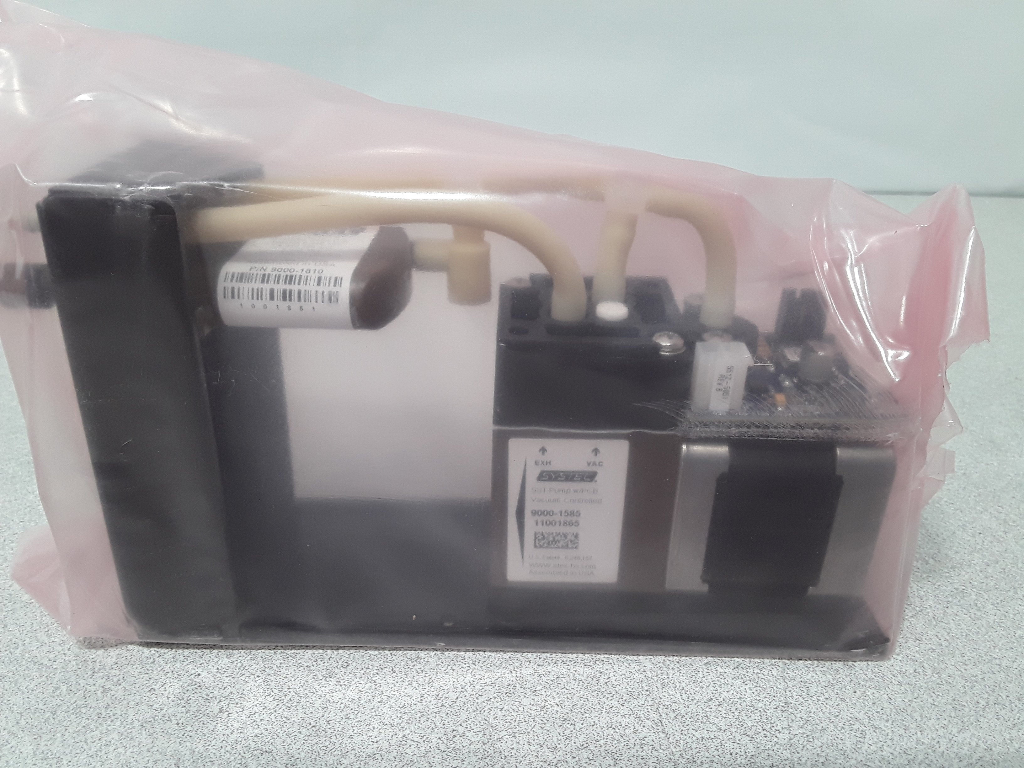 Systec Ion Torrent SST Vacuum Pump 1 Channel Turn-Key System Installed