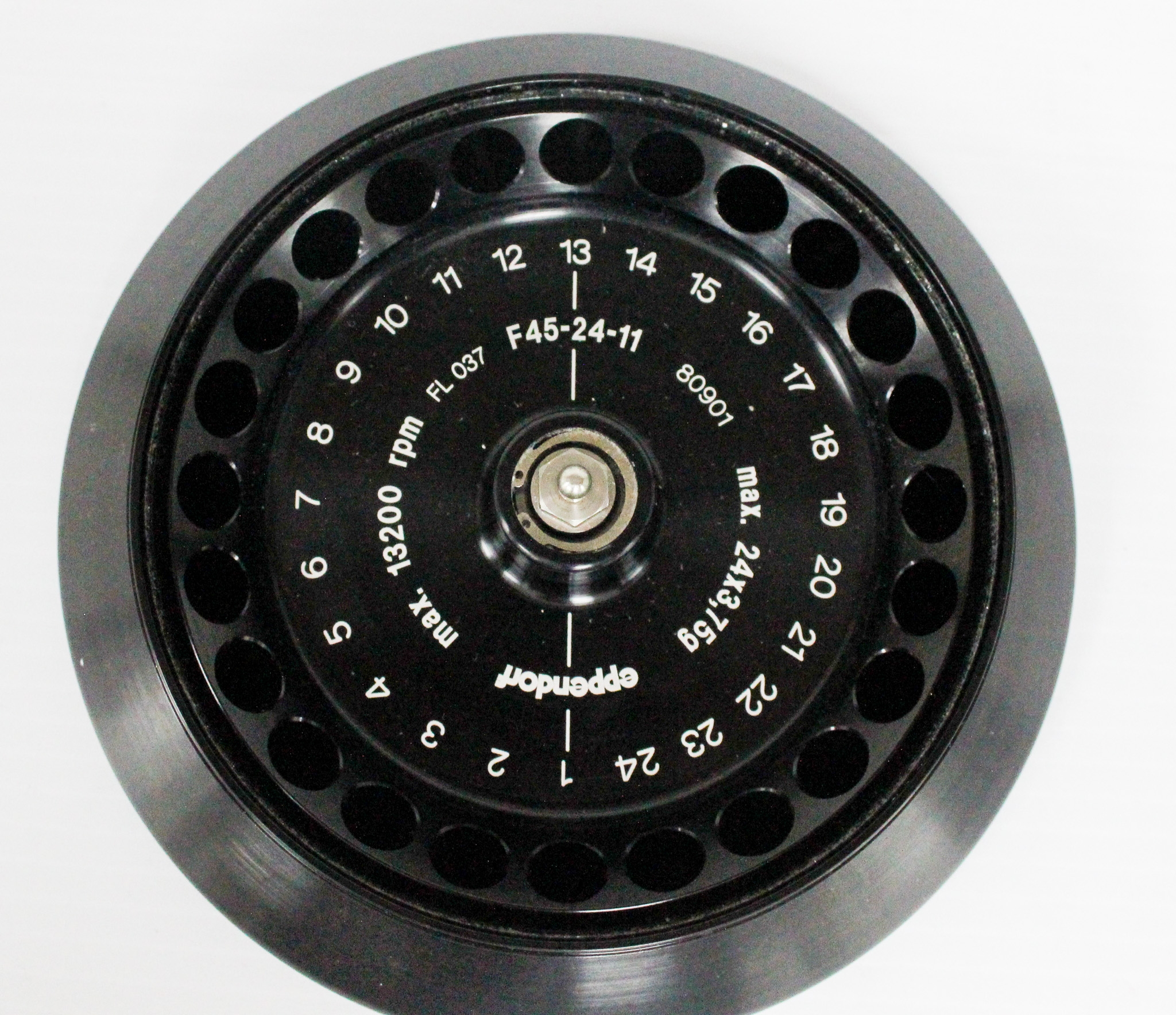 Eppendorf F45-24-11 Rotor 13,200 RPM 1.5/2ml Centrifuge 24-Place Sample Capacity