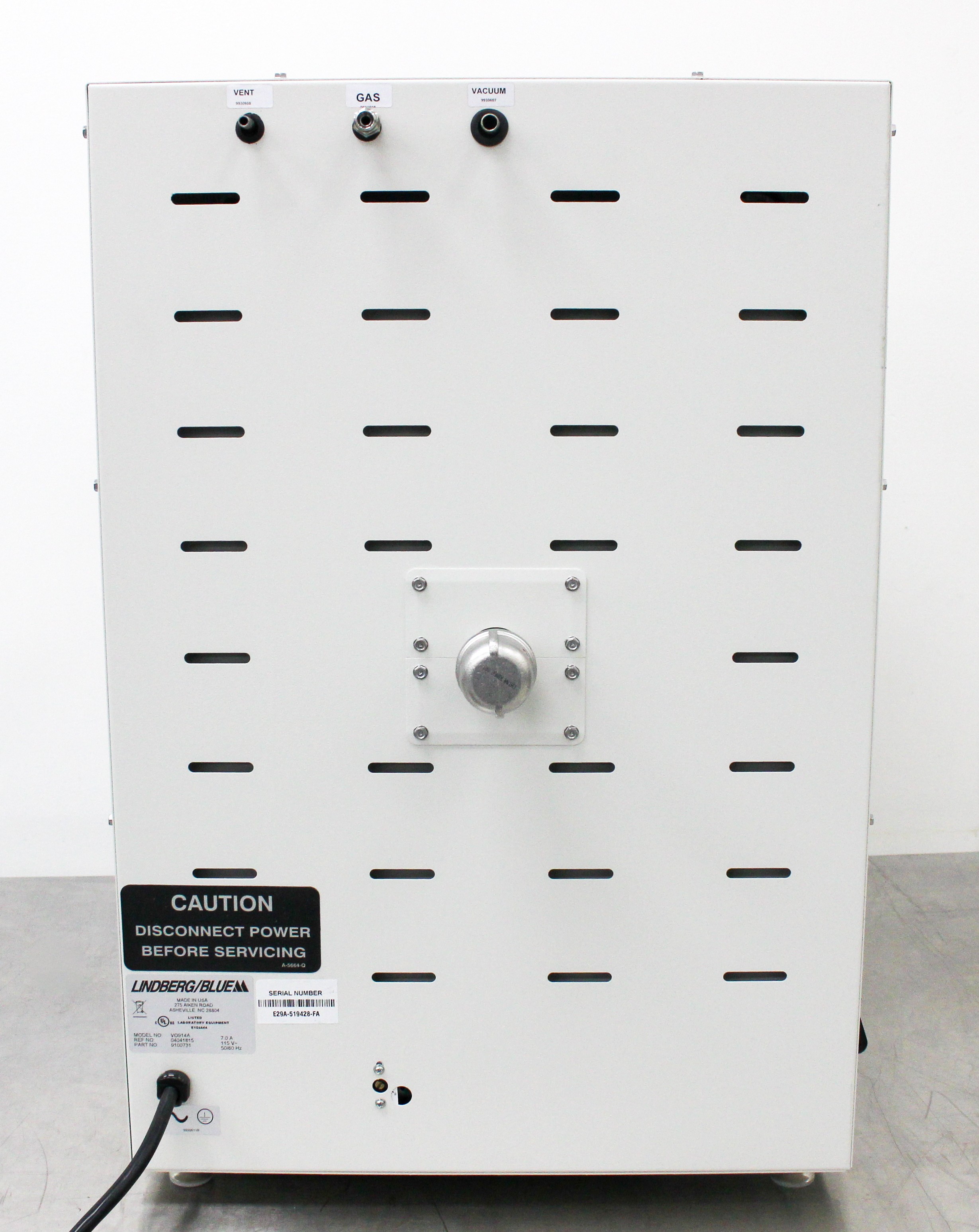 Thermo Lindberg Blue VO914A Vacuum Oven 18.6L Digital Control Used