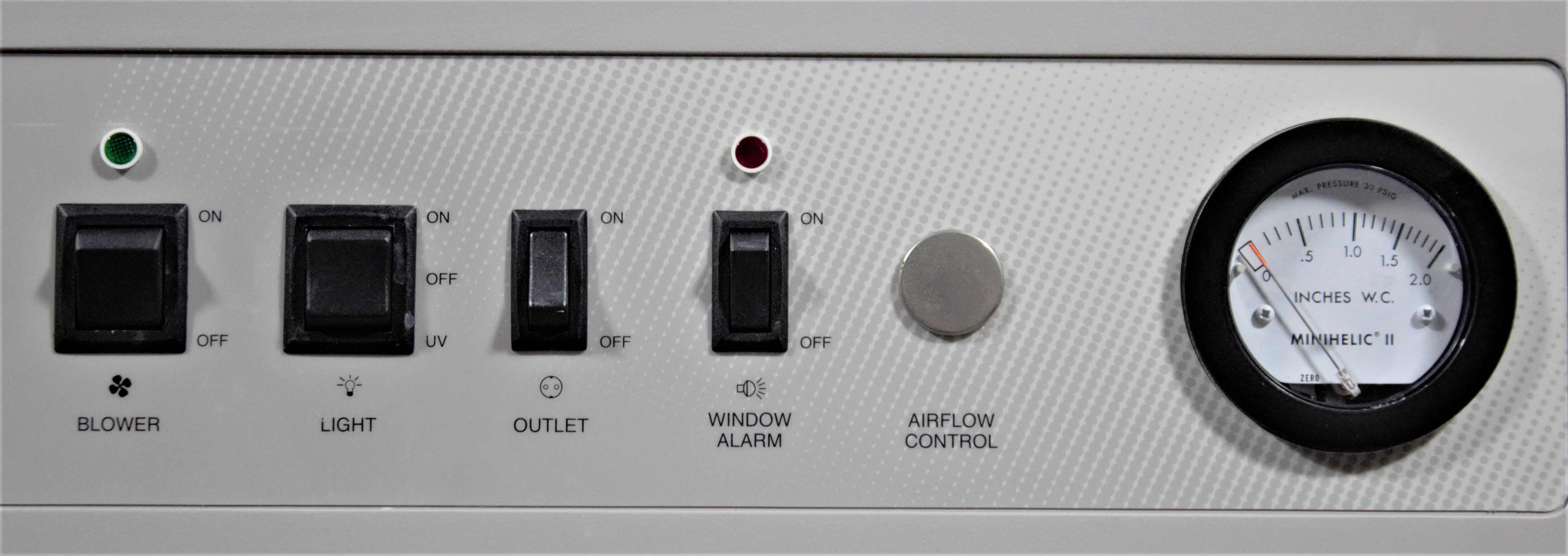 NuAire NU 425 Class II A2 Biosafety Cabinet Ergonomic Flow Control