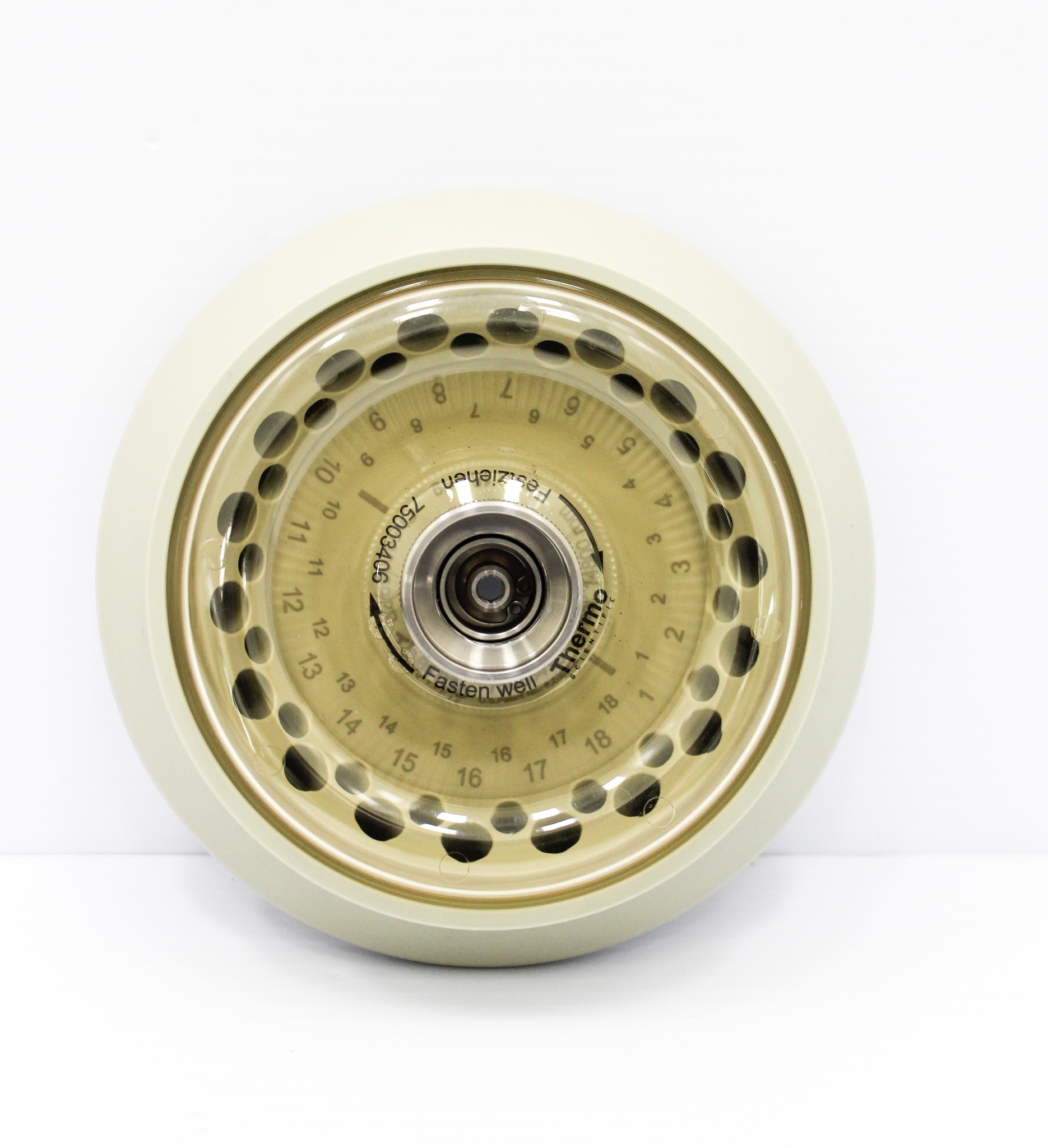 Thermo 75003418 Rotor 14800RPM 18x2.0/0.5mL Screw-On-Lid Centrifuge Part