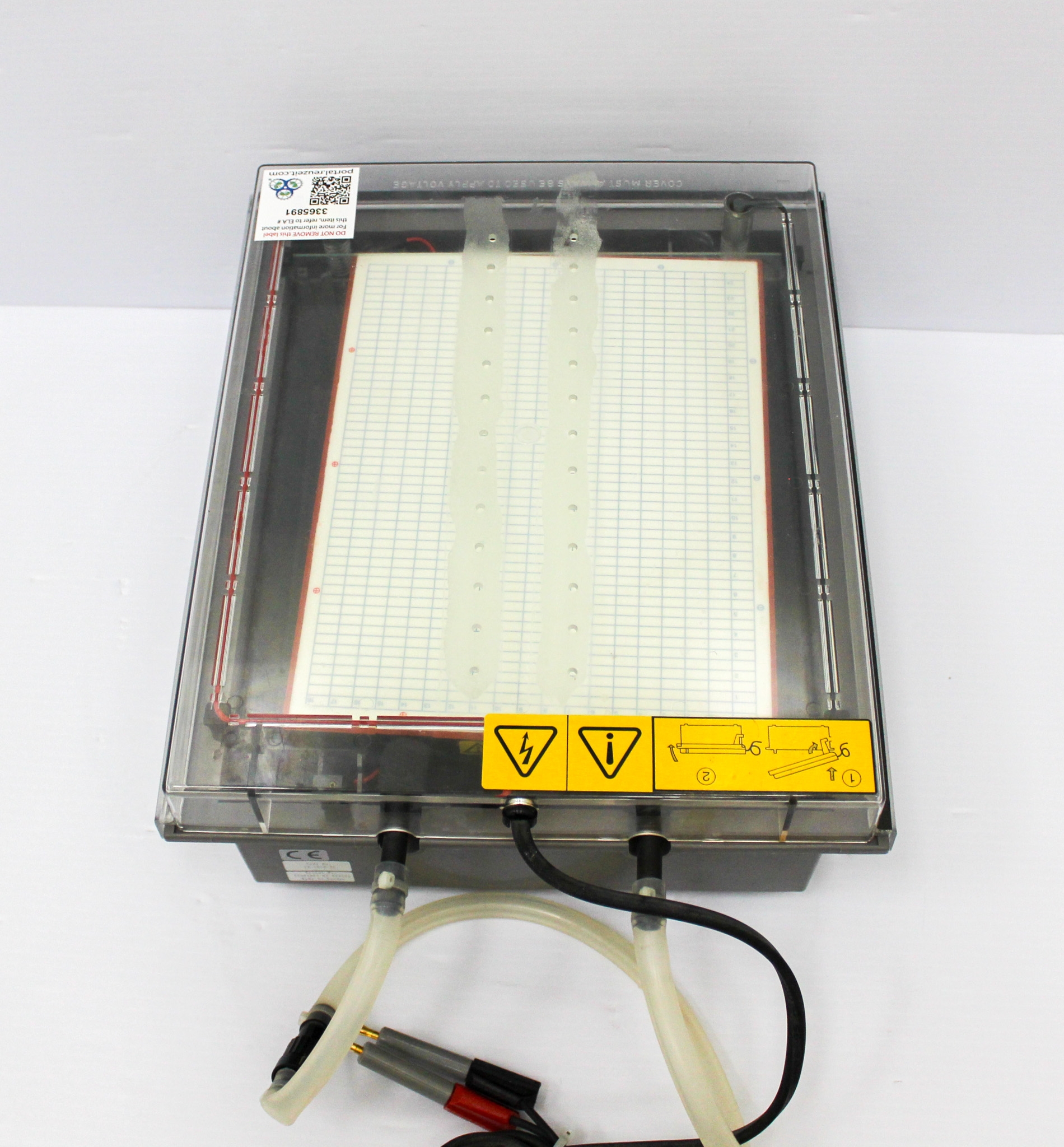 Pharmacia Model 18-1018-06 Electrophoresis System Horizontal Blotting 25x20cm