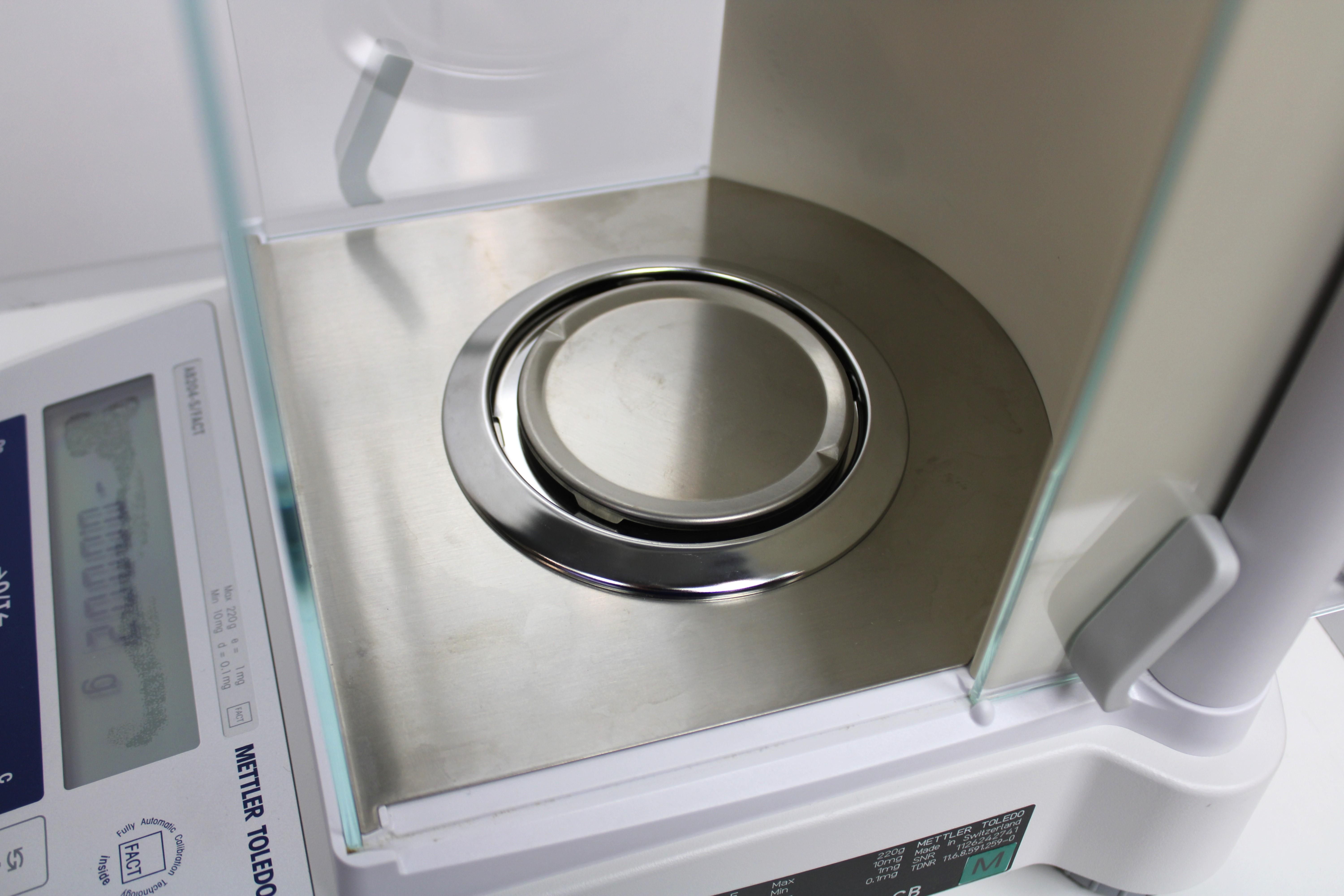 Mettler Toledo AB204-S Analytical Balance Compact Precision Weighing with RS232