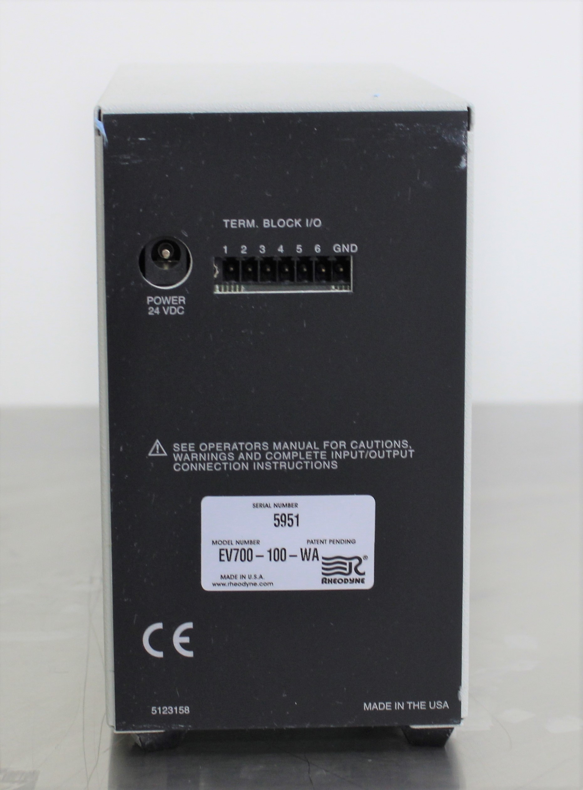 Rheodyne EV700-100-WA HPLC System Valve Chromatography, Protein Purification