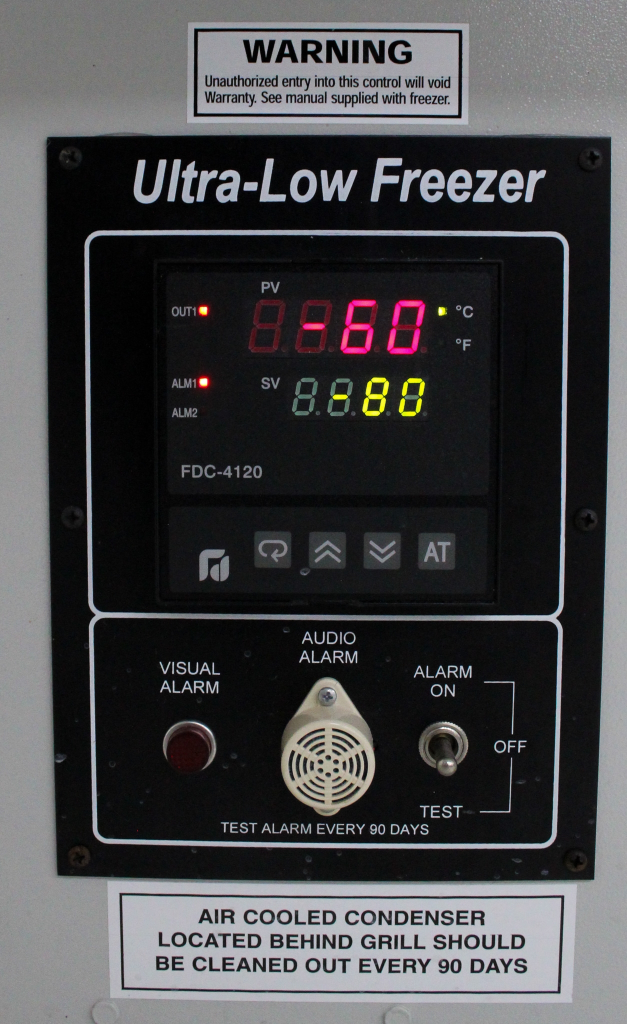 So-Low U80-30 Freezer Ultra Low Temperature -40C to -80C 31 cu ft