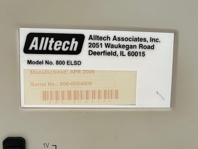 Alltech ELSD 800 HPLC Light Scattering Detector, Max 110C, Laser Diode