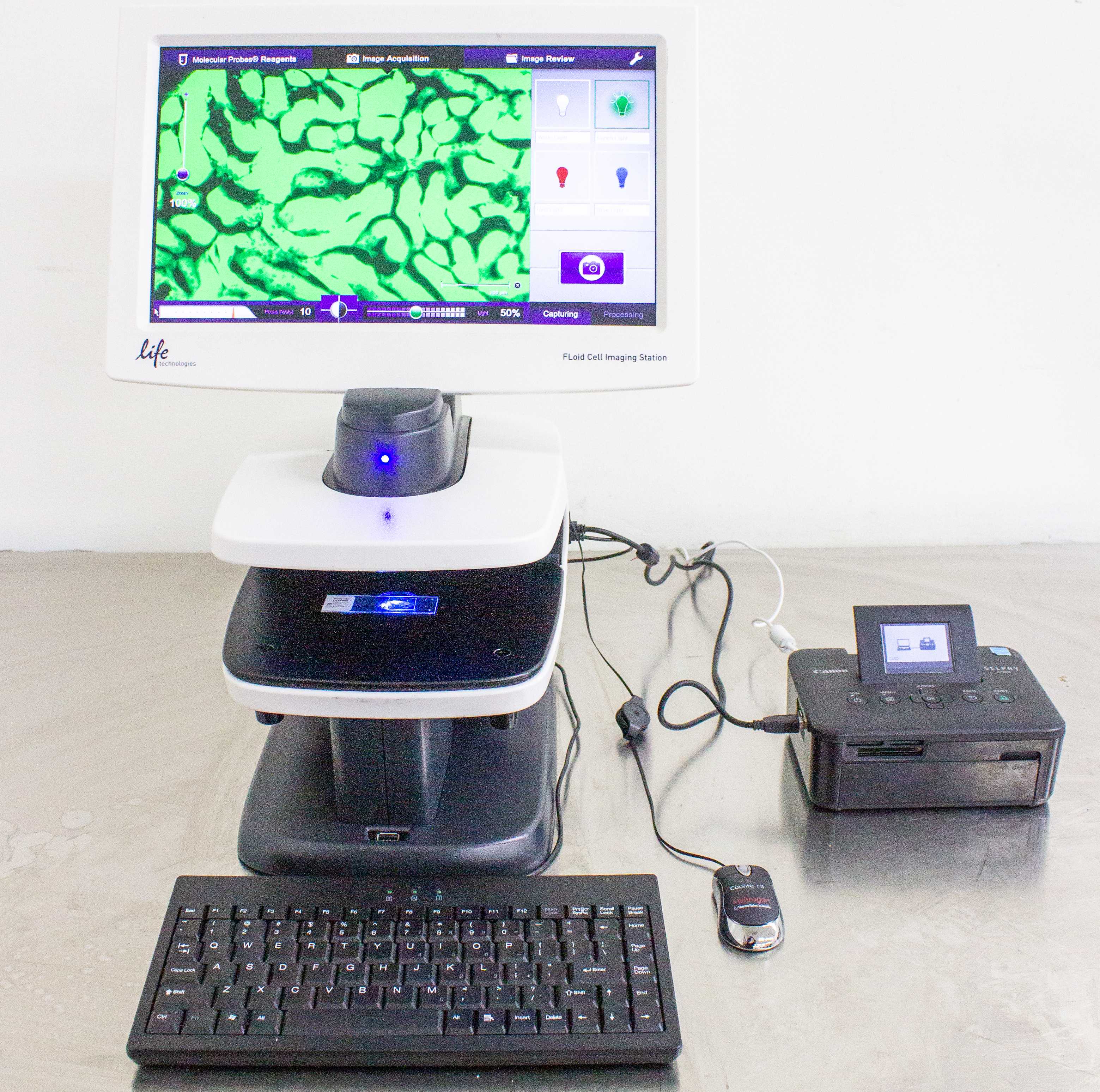 Life Technologies FLoid Cell Imaging Station Fluorescence Imaging Solution