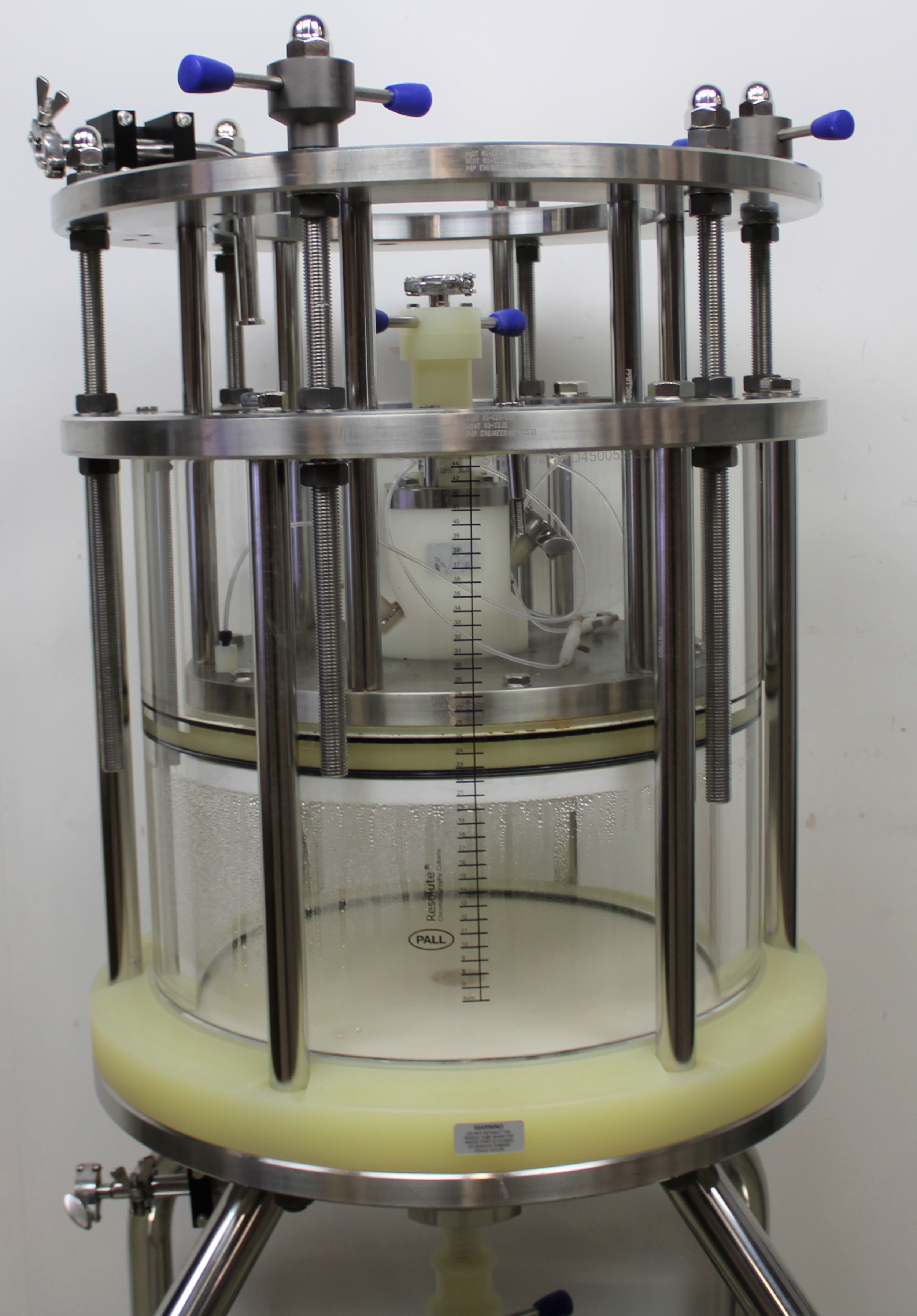 Pall PED 97/23/EC Chromatography Column, 50.3-150.8L, Adjustable Bed Height
