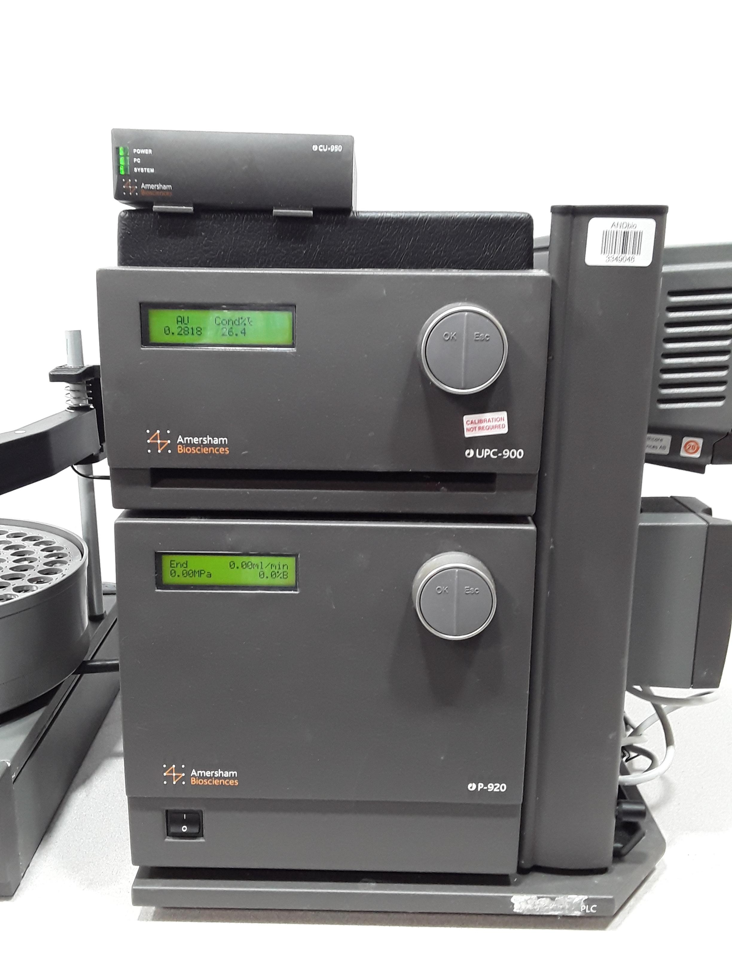 Amersham AKTA FPLC Bioanalysis Platform Unique Features AS-IS