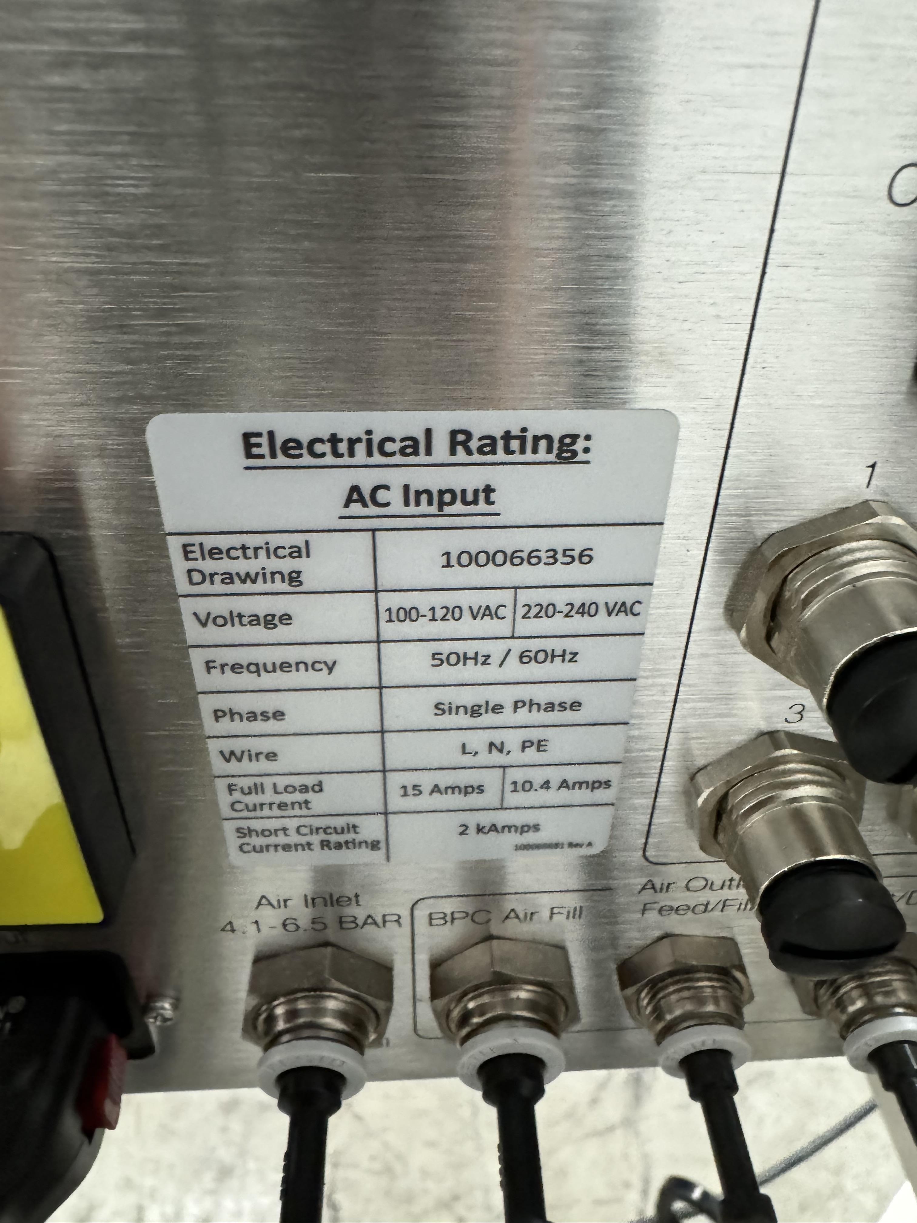 Thermo SUM0050.6298 HyPerforma Single-Use Mixer 100L w/ Touchscreen