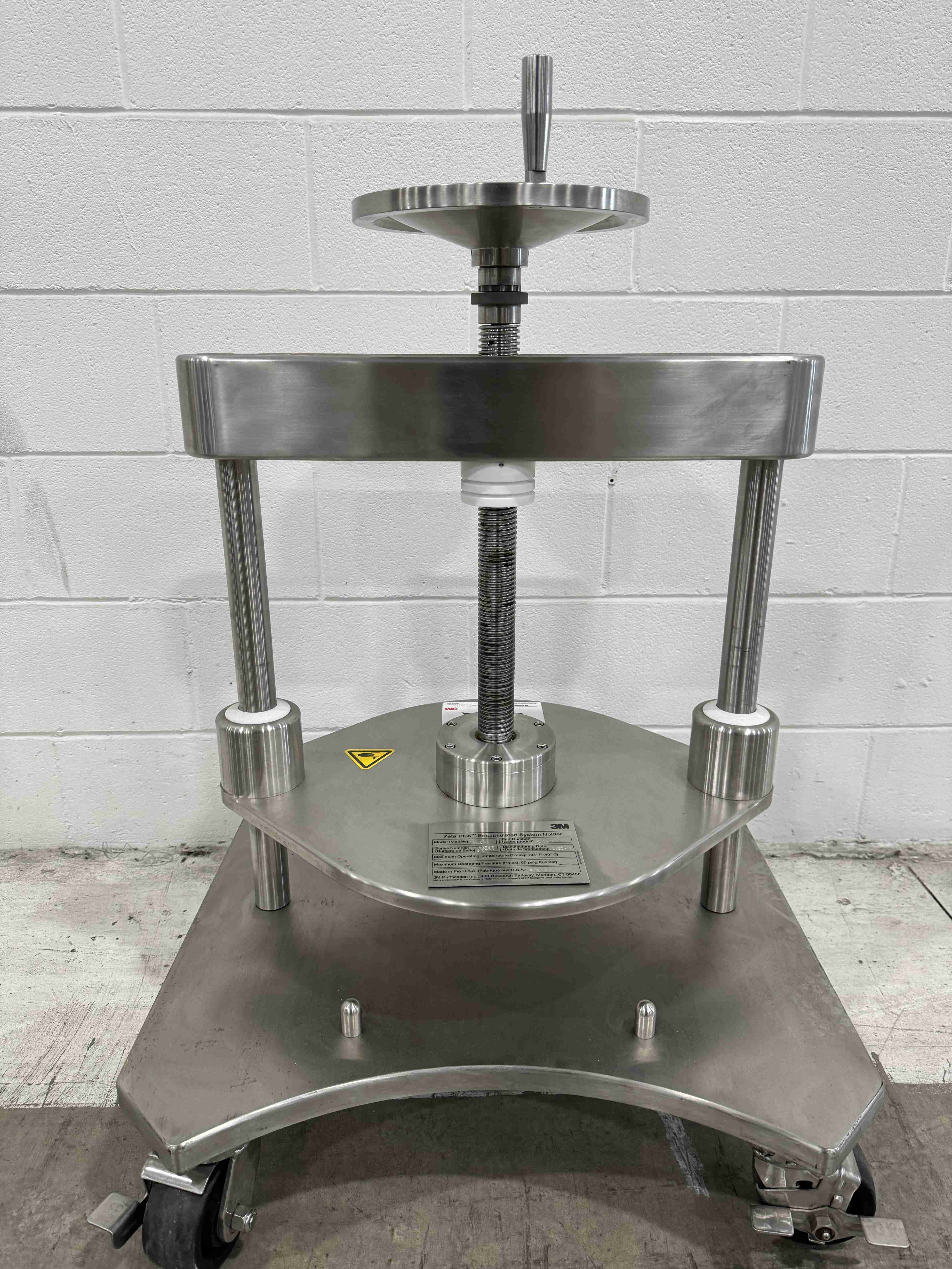 3M Custom Chromotography Skid System Holder - Ergonomic, 40C Max Temp