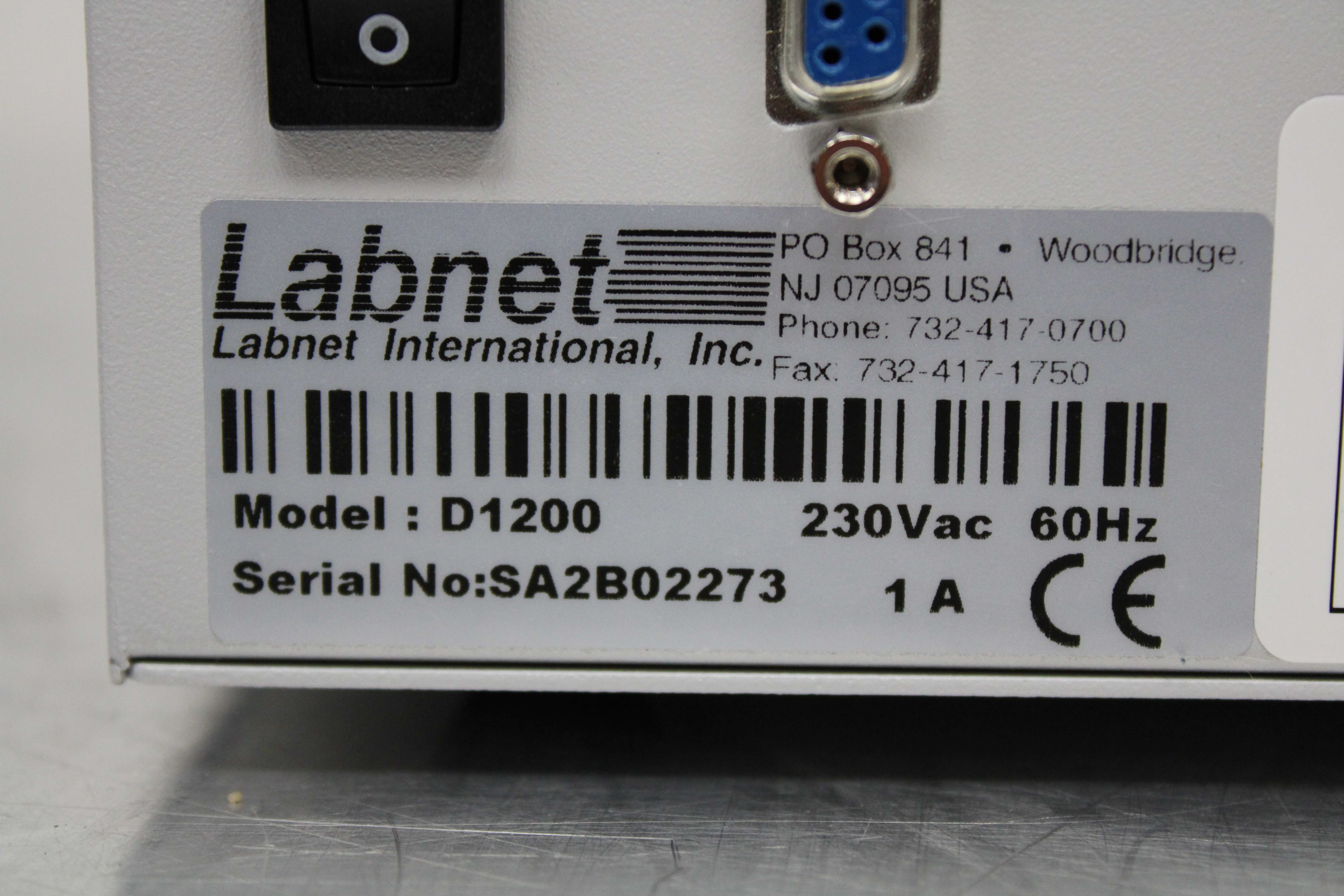 Labnet D1200 Digital Dry Bath 150C Range Dual Block Stainless Used