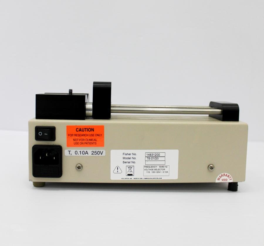 Fisher 78-0100 Infusion Pump Syringe Infusion 519mL/hr High Durability