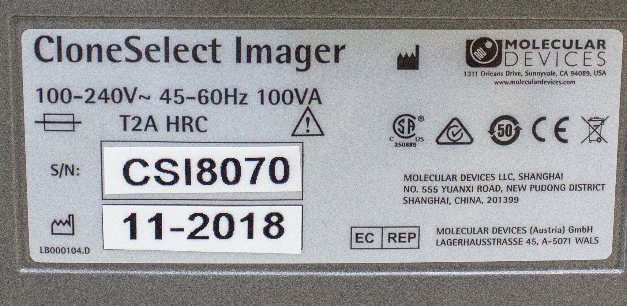 Molecular Devices Clone Select Imager Cell Analyzer Automation 96 Well Plate