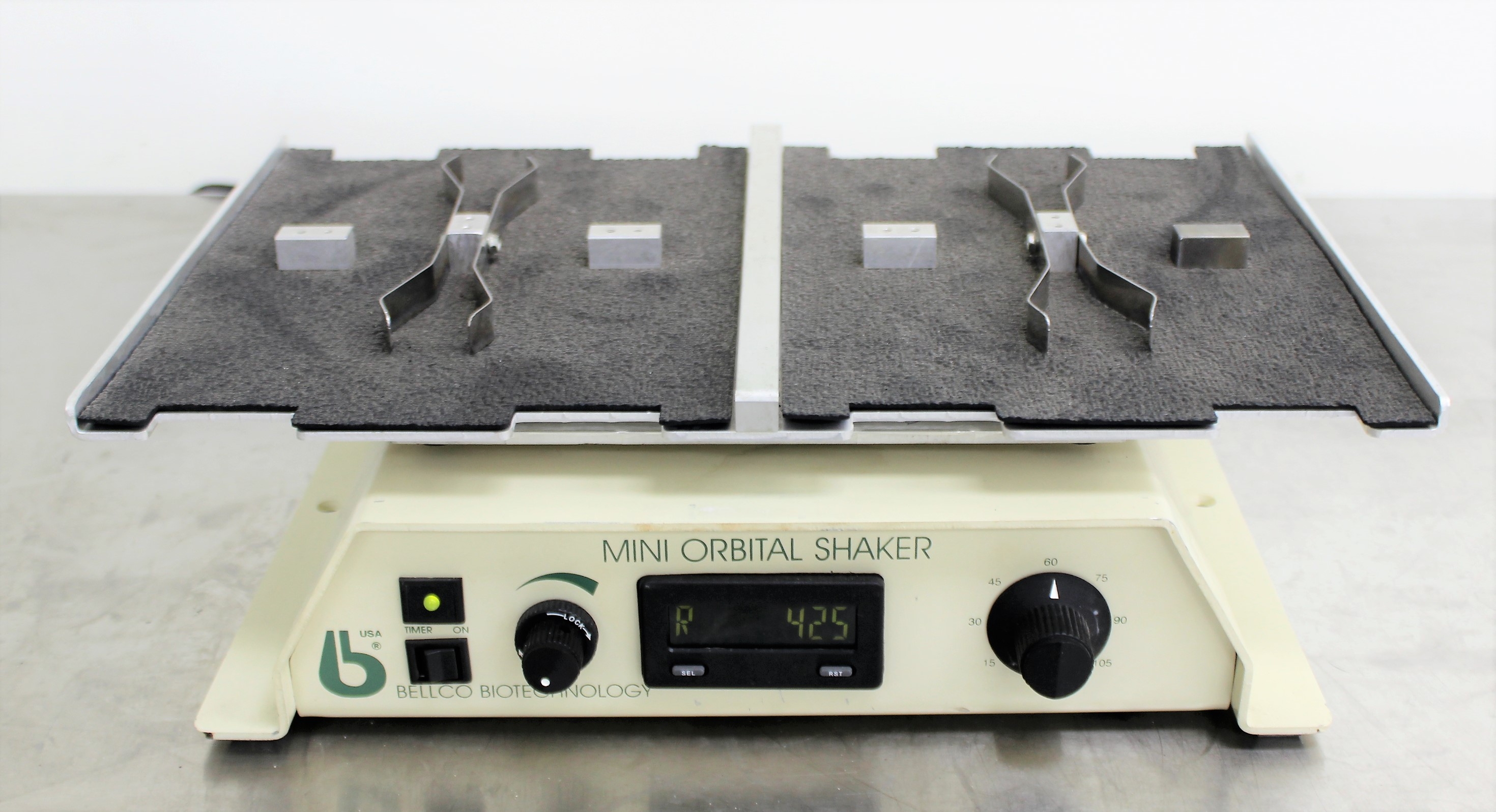 Bellco Mini Orbital Shaker 7644-D2000 Lab Cell Culture High Speed 350 RPM