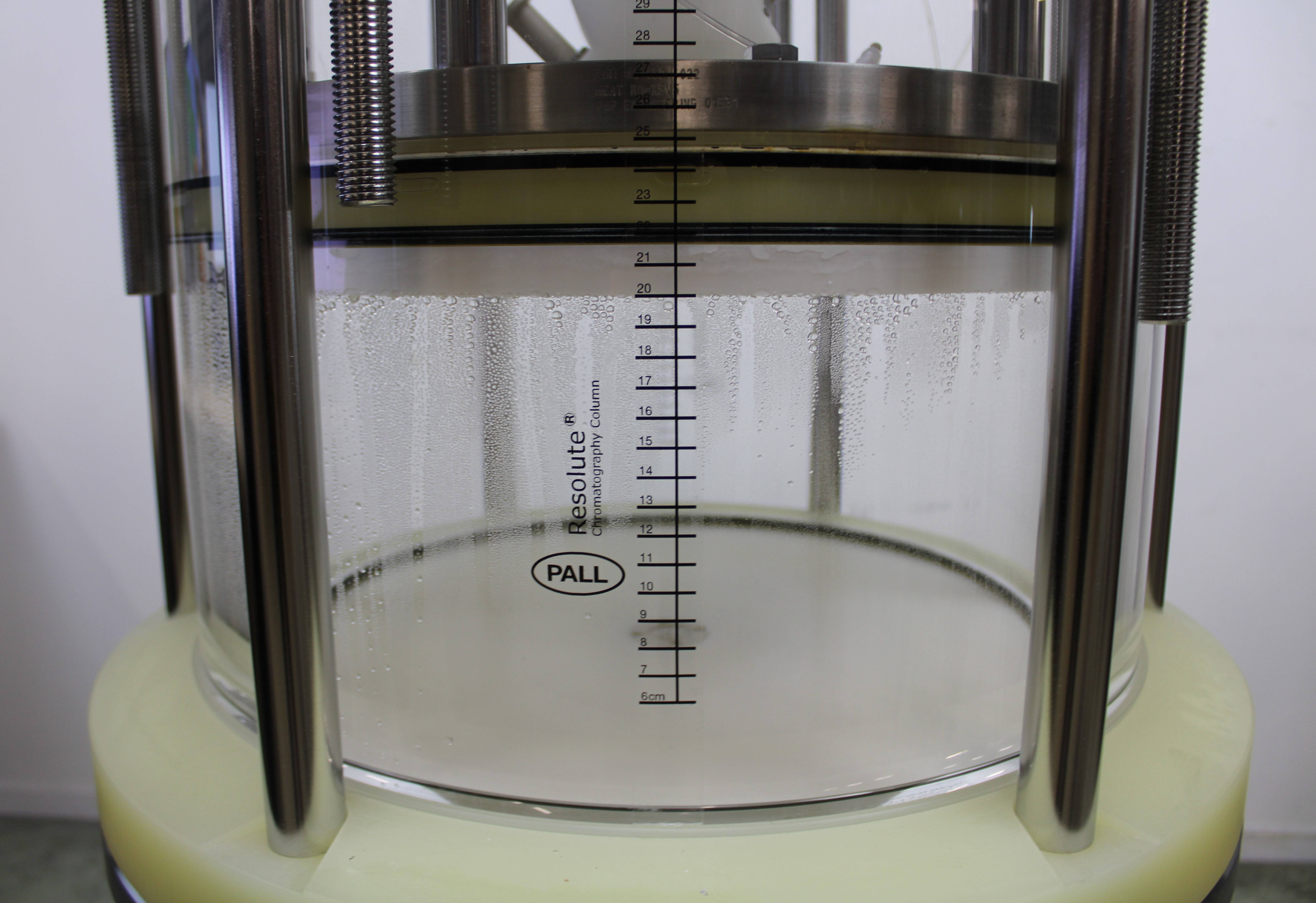 Pall PED 97/23/EC Chromatography Column, 50.3-150.8L, Adjustable Bed Height