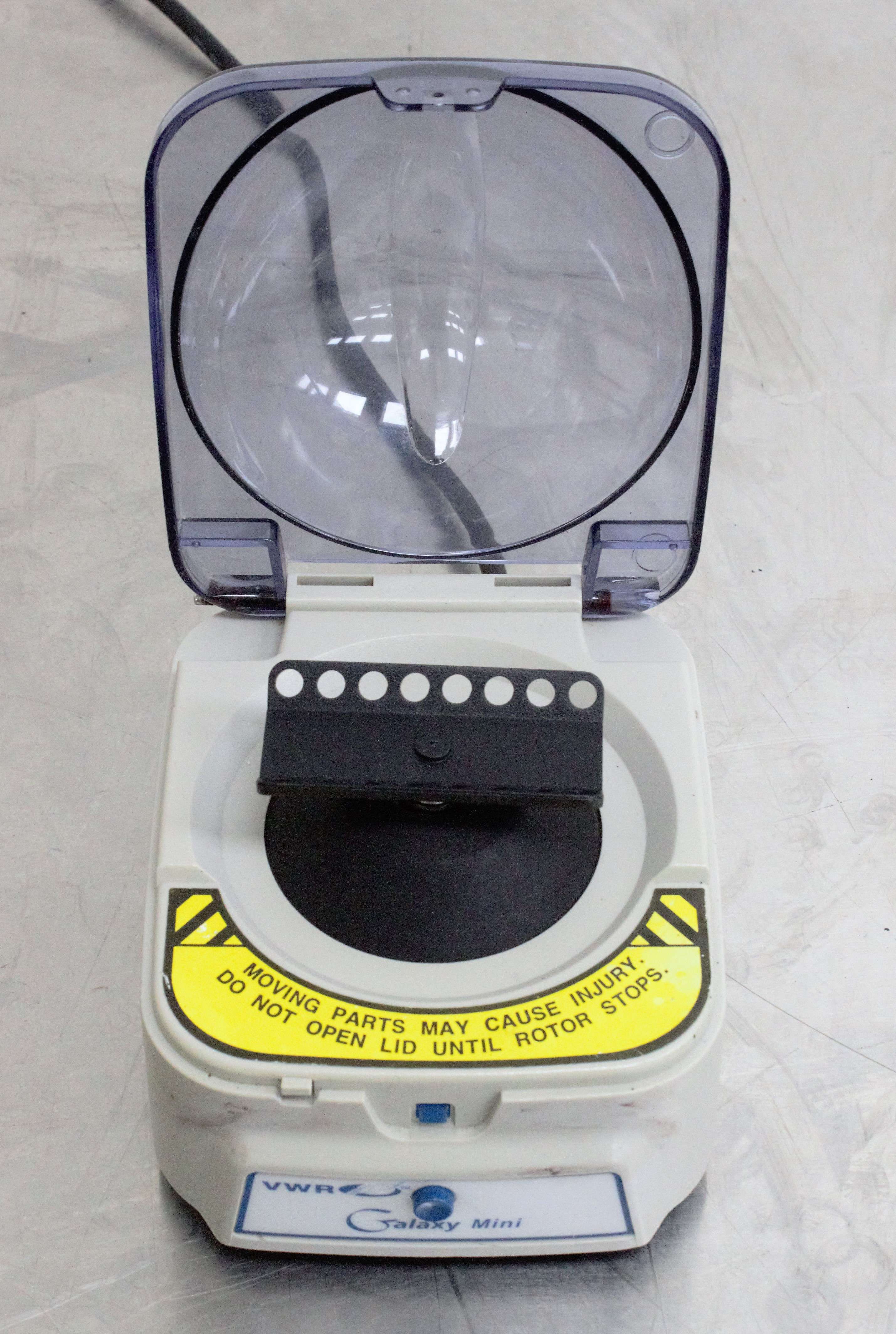 VWR C1213 Galaxy Mini Centrifuge 6000 RPM Compact Personal Centrifugation