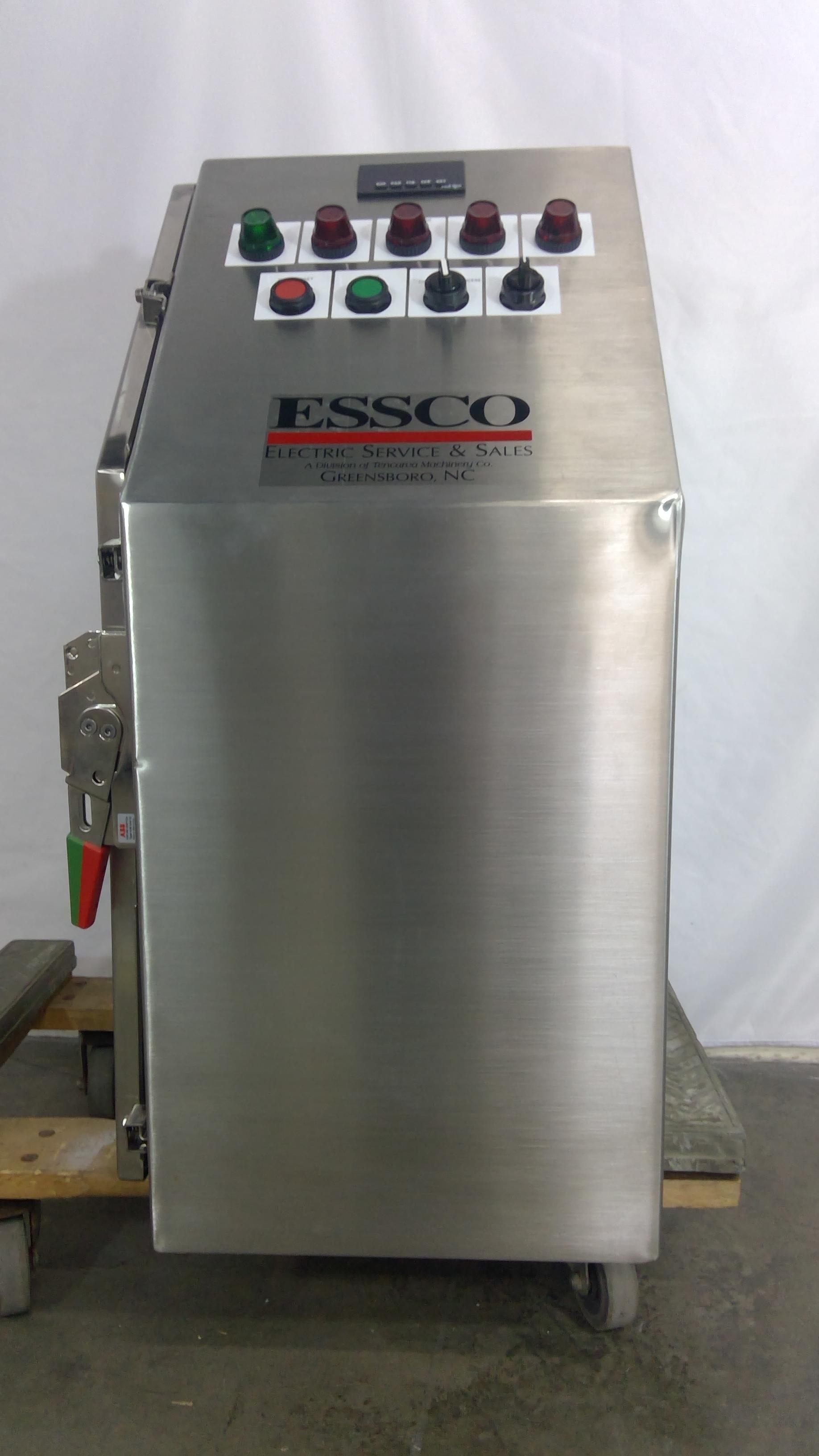 Essco 17104TEN Process Control Panel Box for Industrial Automation Use