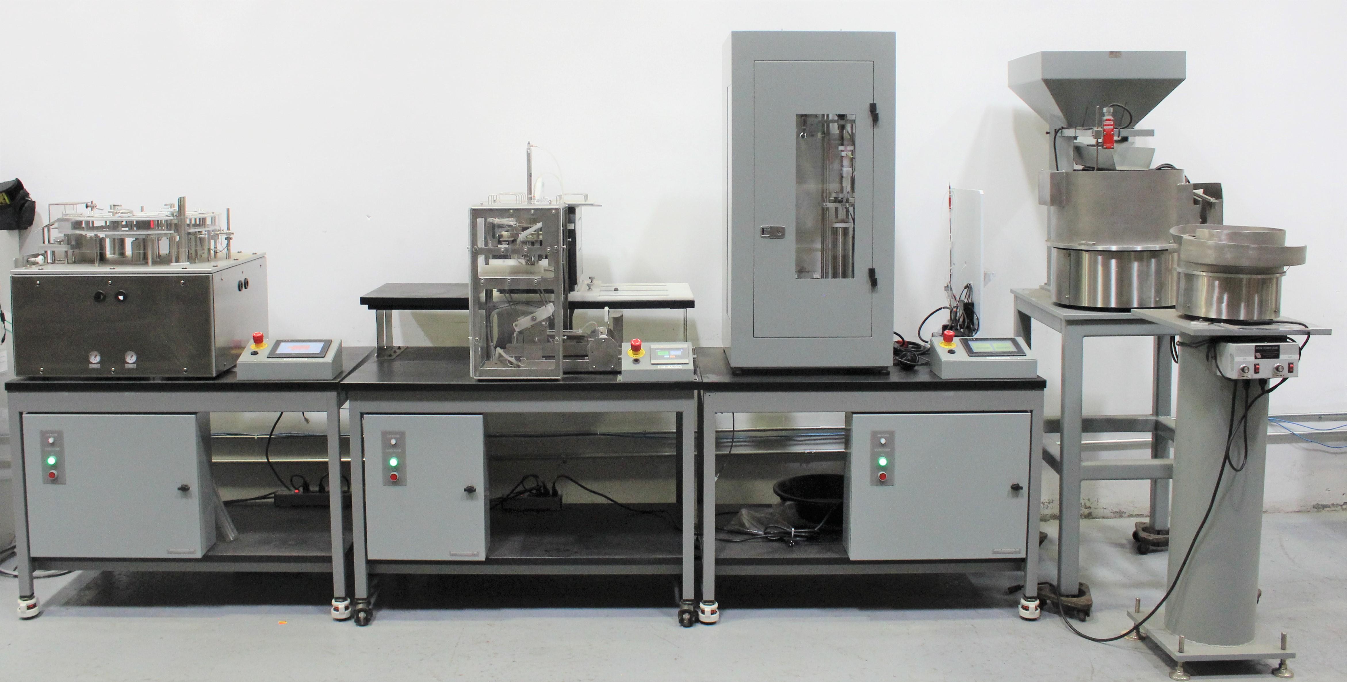 Landry Filling Station Pharmaceutical Automation Vibratory Feeders 2015 Model