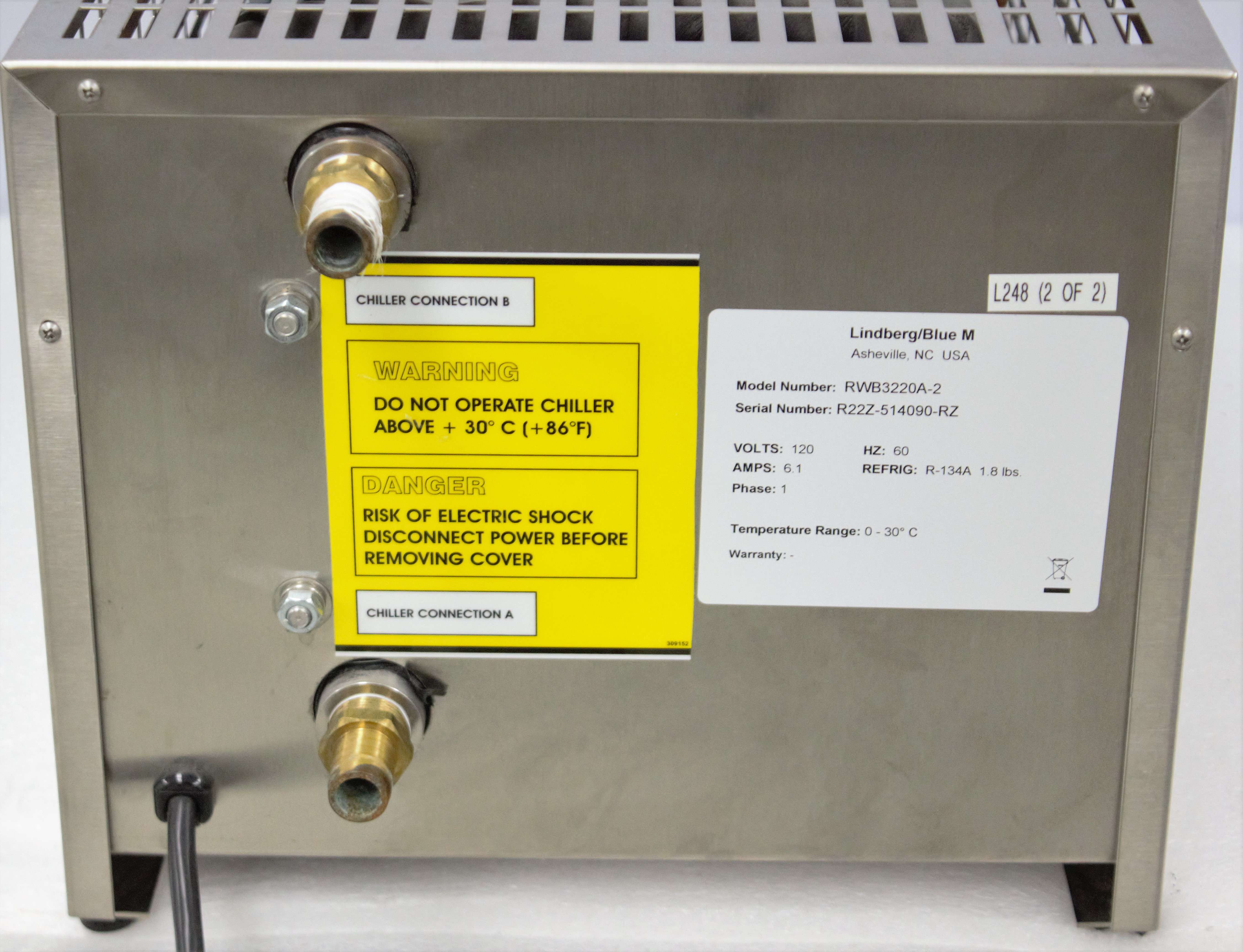 Ther-Mix RWB3220A-1 Water Bath 0-100C 7 gal Capacity Used