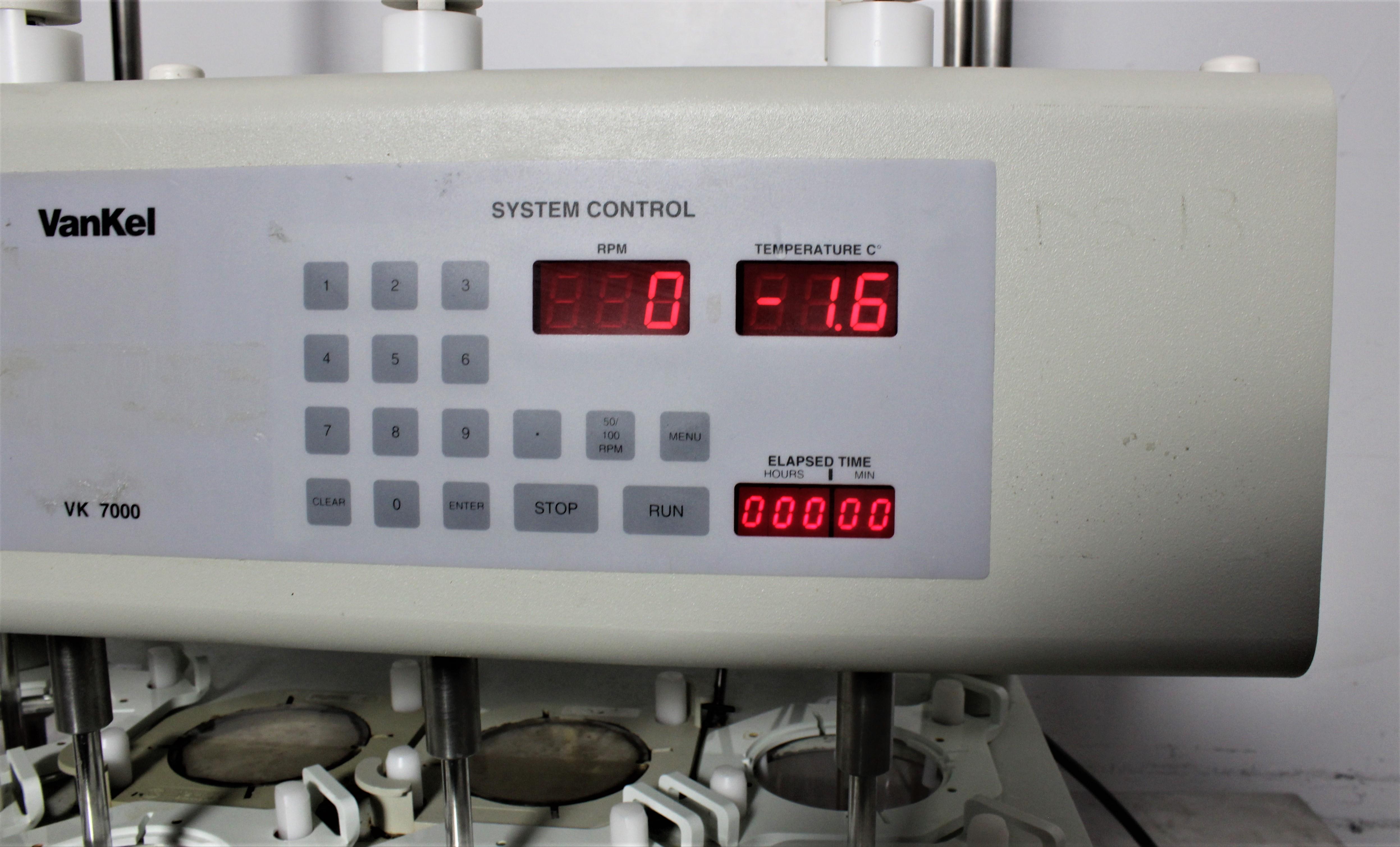 VanKel VK 7000 Dissolution System 120V 60Hz 10-1200 Model w/ Printer