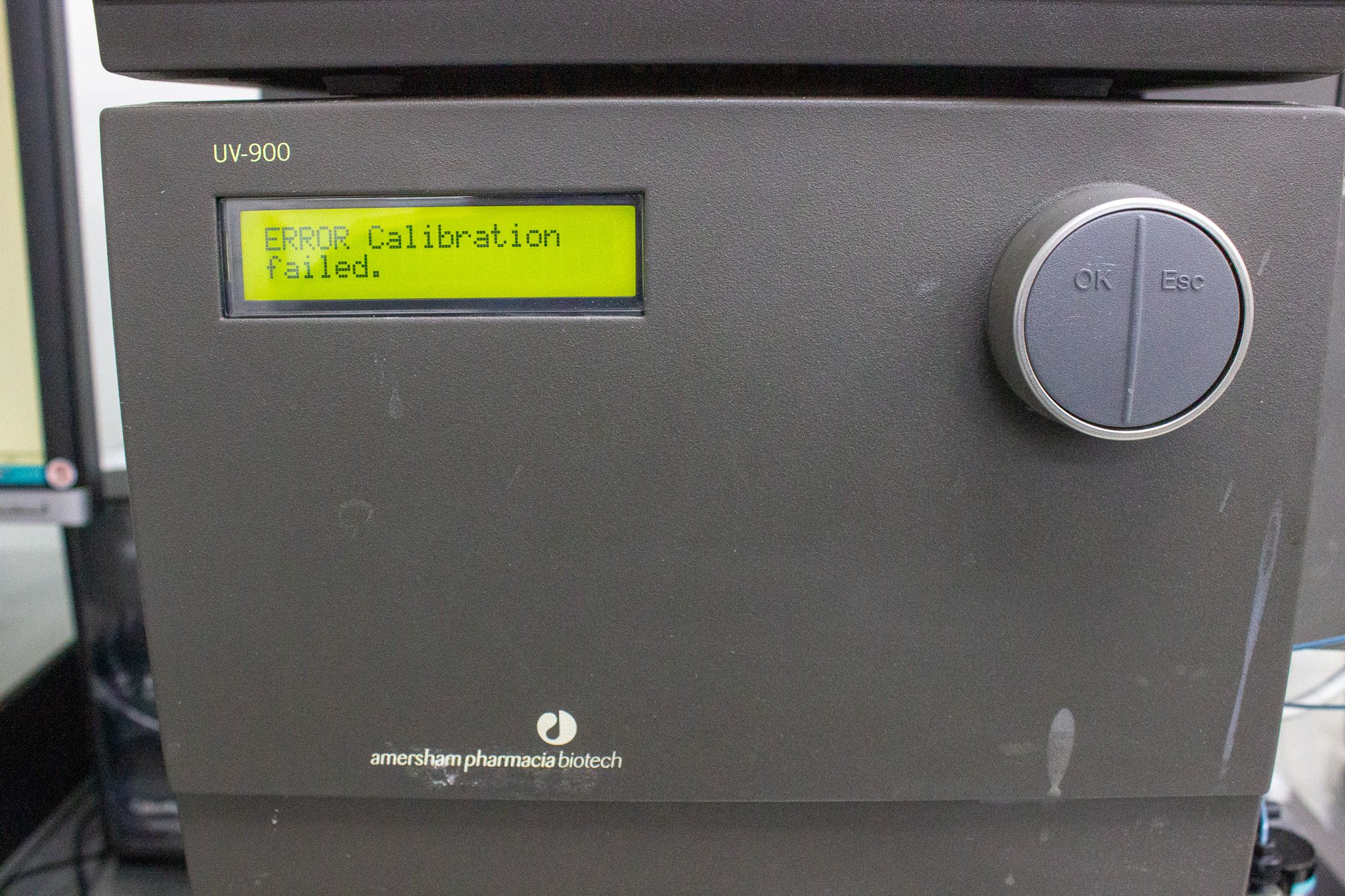 Amersham AKTA Purifier FPLC System Not Working for Parts Research 200lb