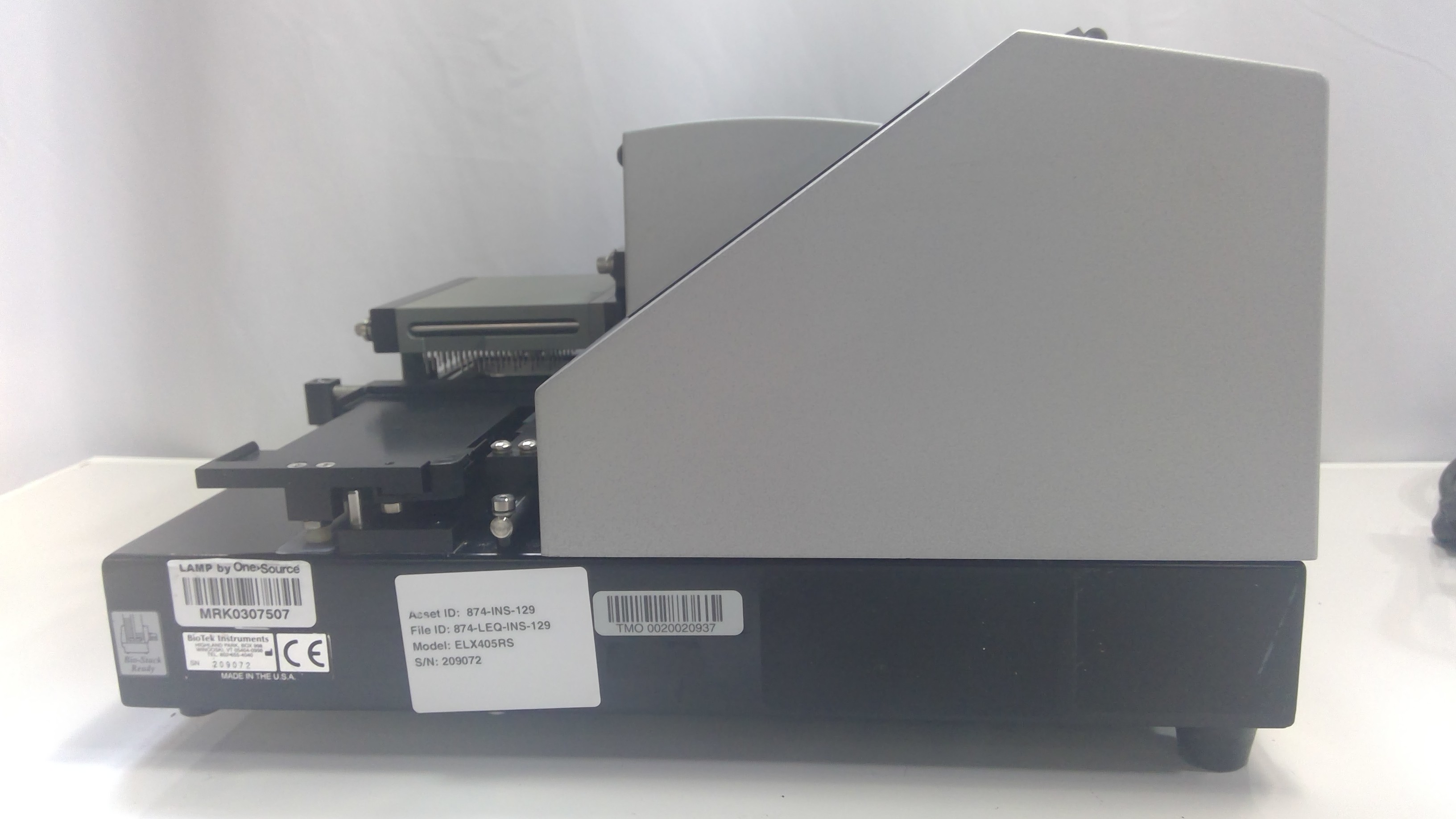 Bio-Tek ELx405 Plate Washer for 96 Well Plates with Shaking and Cleaning