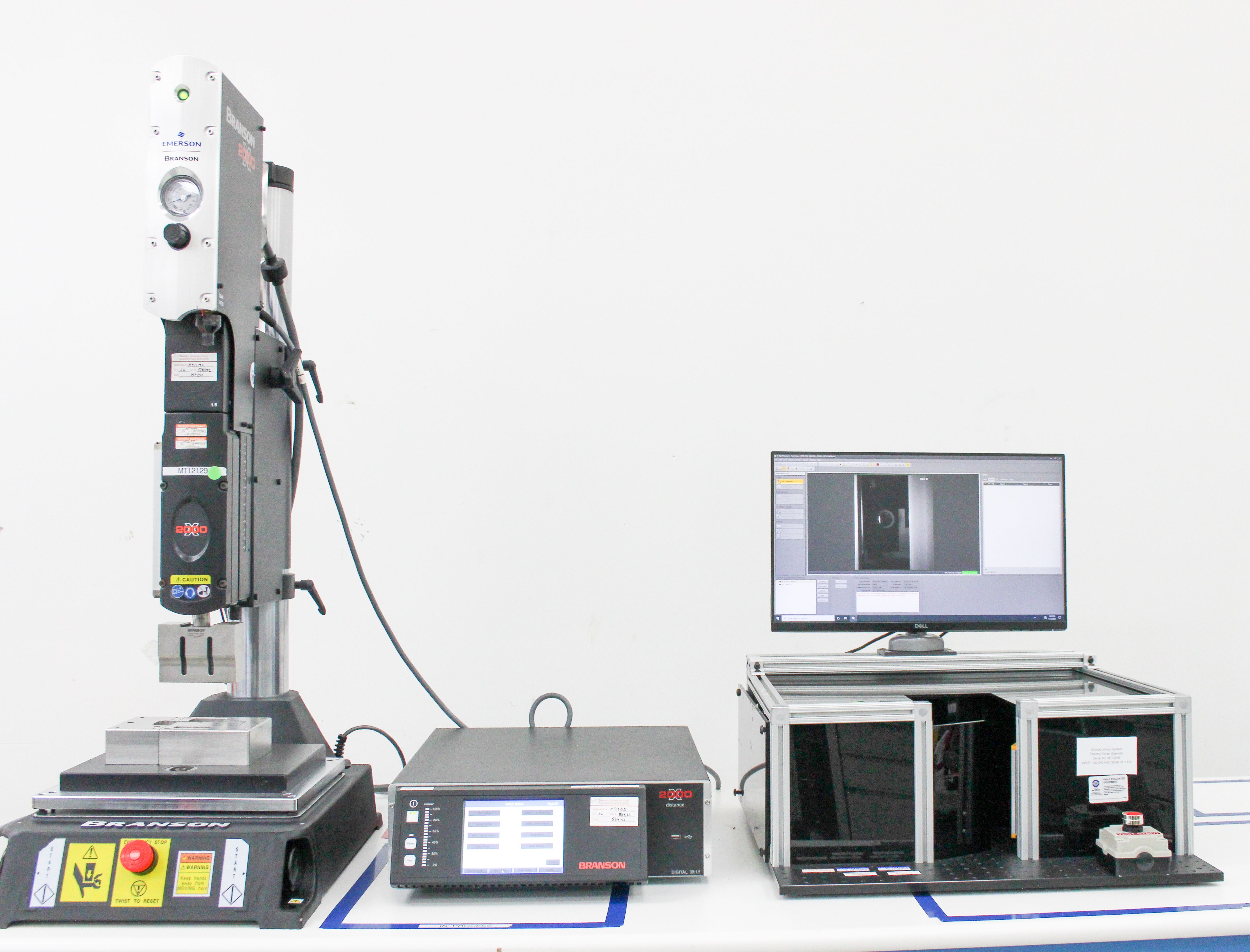 Mesa 2000x Ultrasonic Welding System Vision Station 50-60Hz 400-4400W Used