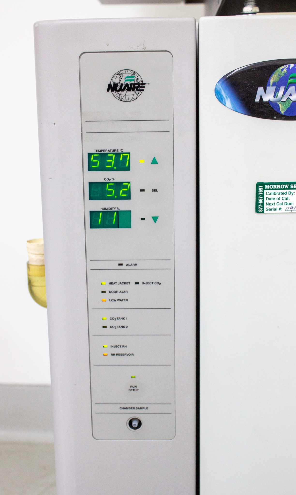 NuAire NU-4850 CO2 Incubator Water-Jacketed Precise Control Reliable