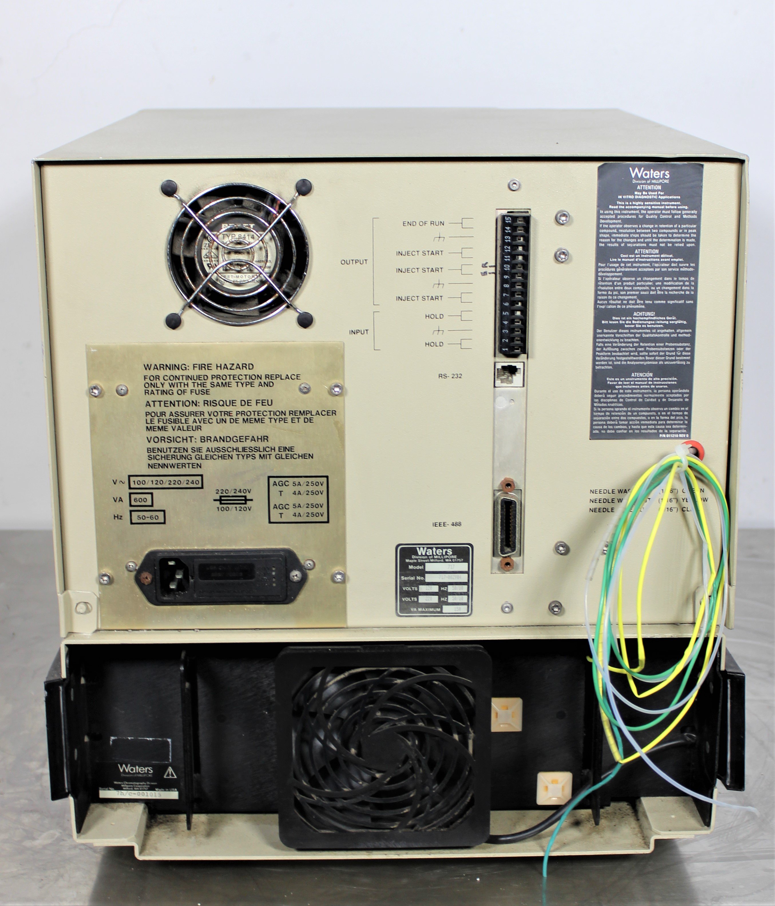Waters 717 Autosampler HPLC System Component with 96 Methods Storage