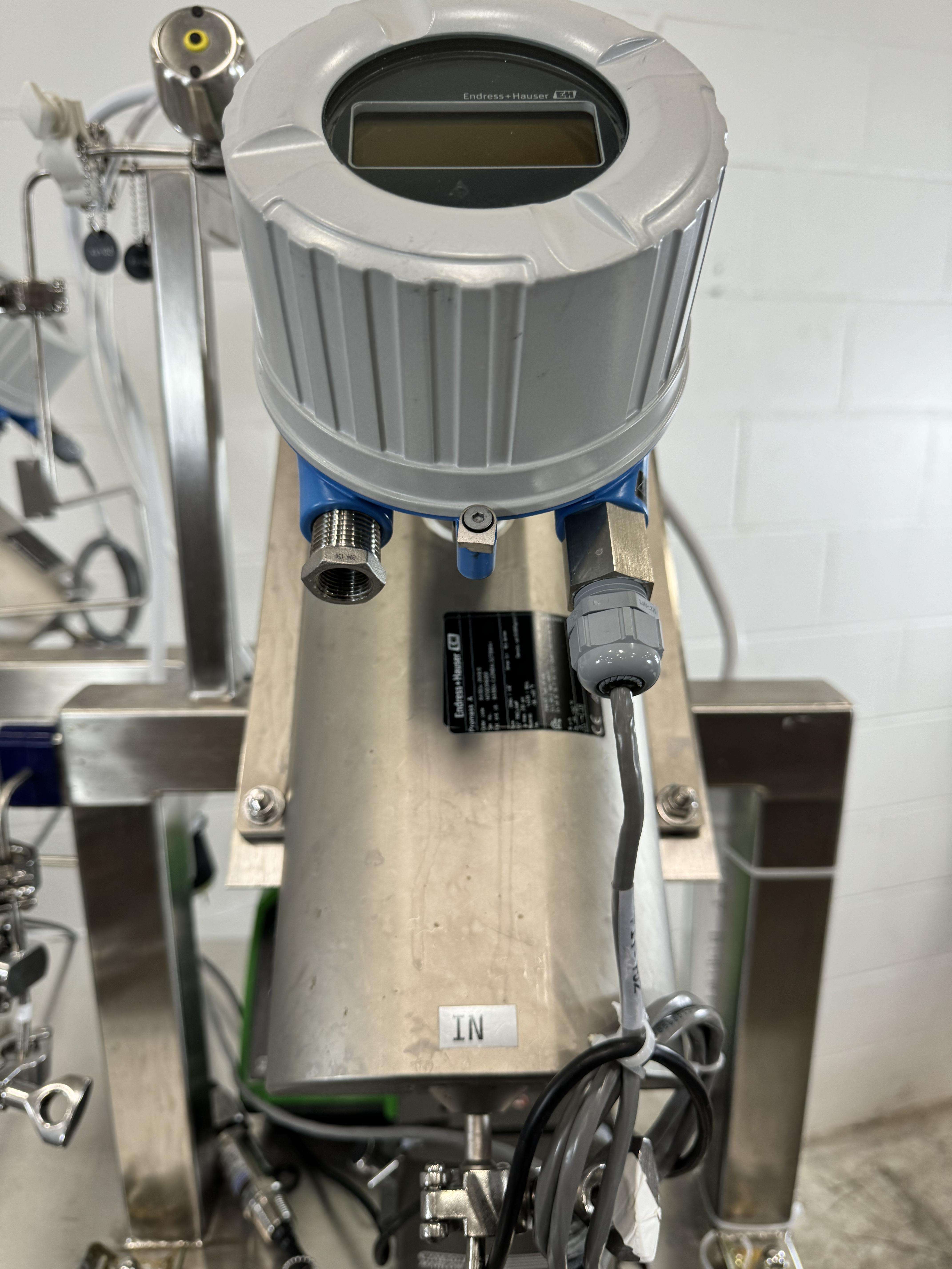 Custom Chromotography Skid System with Watson Pumps, Endress+Hauser, MasterFlex