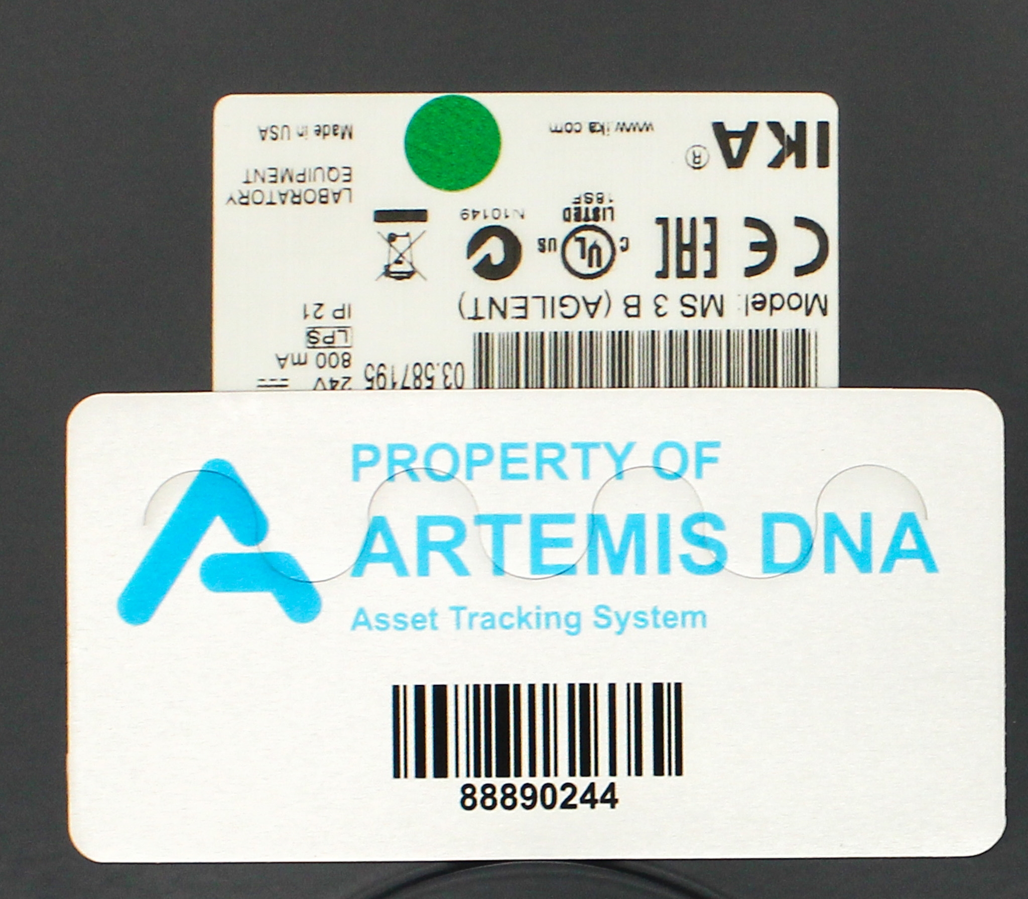 IKA MS3 B Vortexer/Shaker 3000 RPM Orbital Shaker Hands-free Use