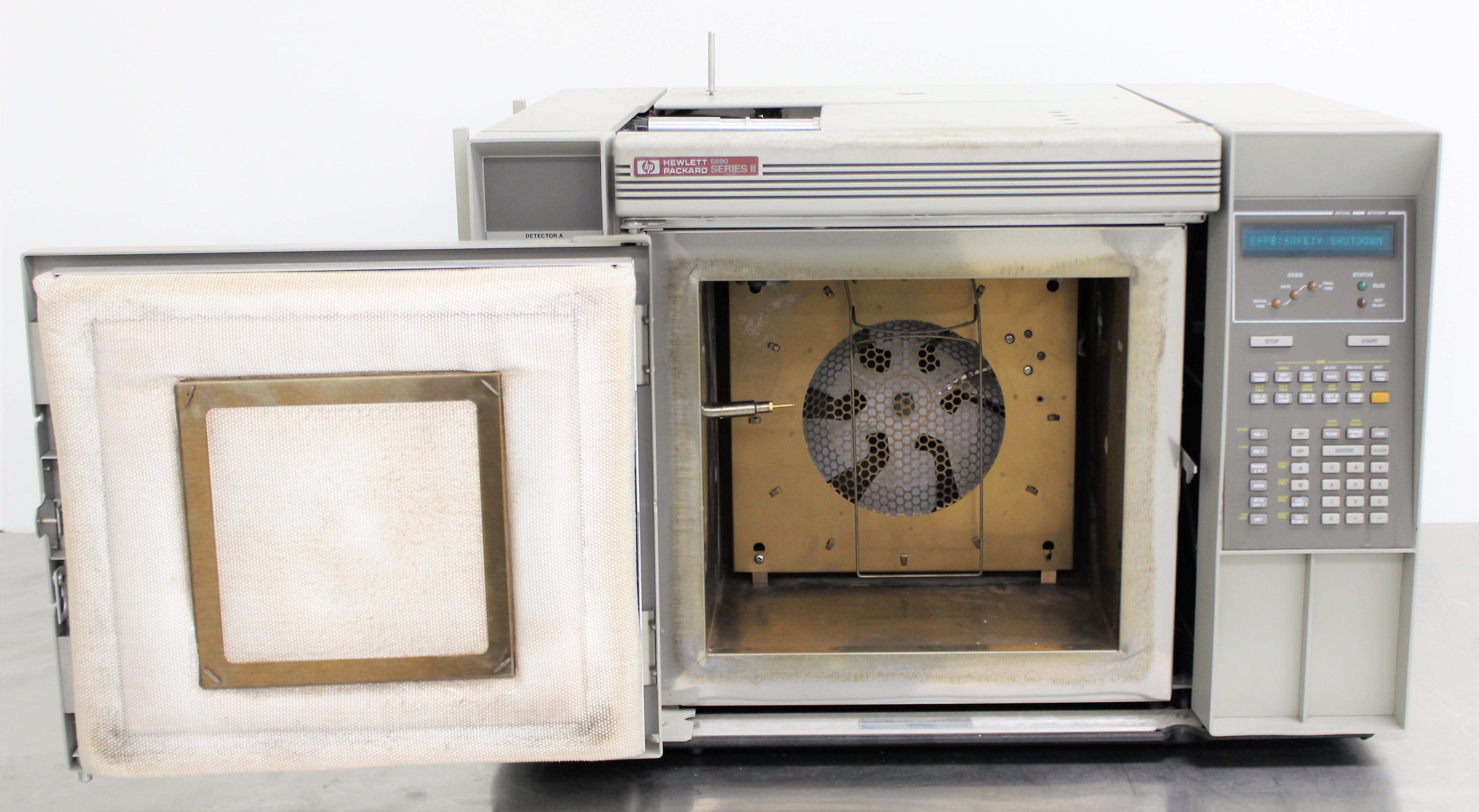 Hewlett Packard 5890 Series II GC System with 5 Inlets 6 Detectors AS-IS