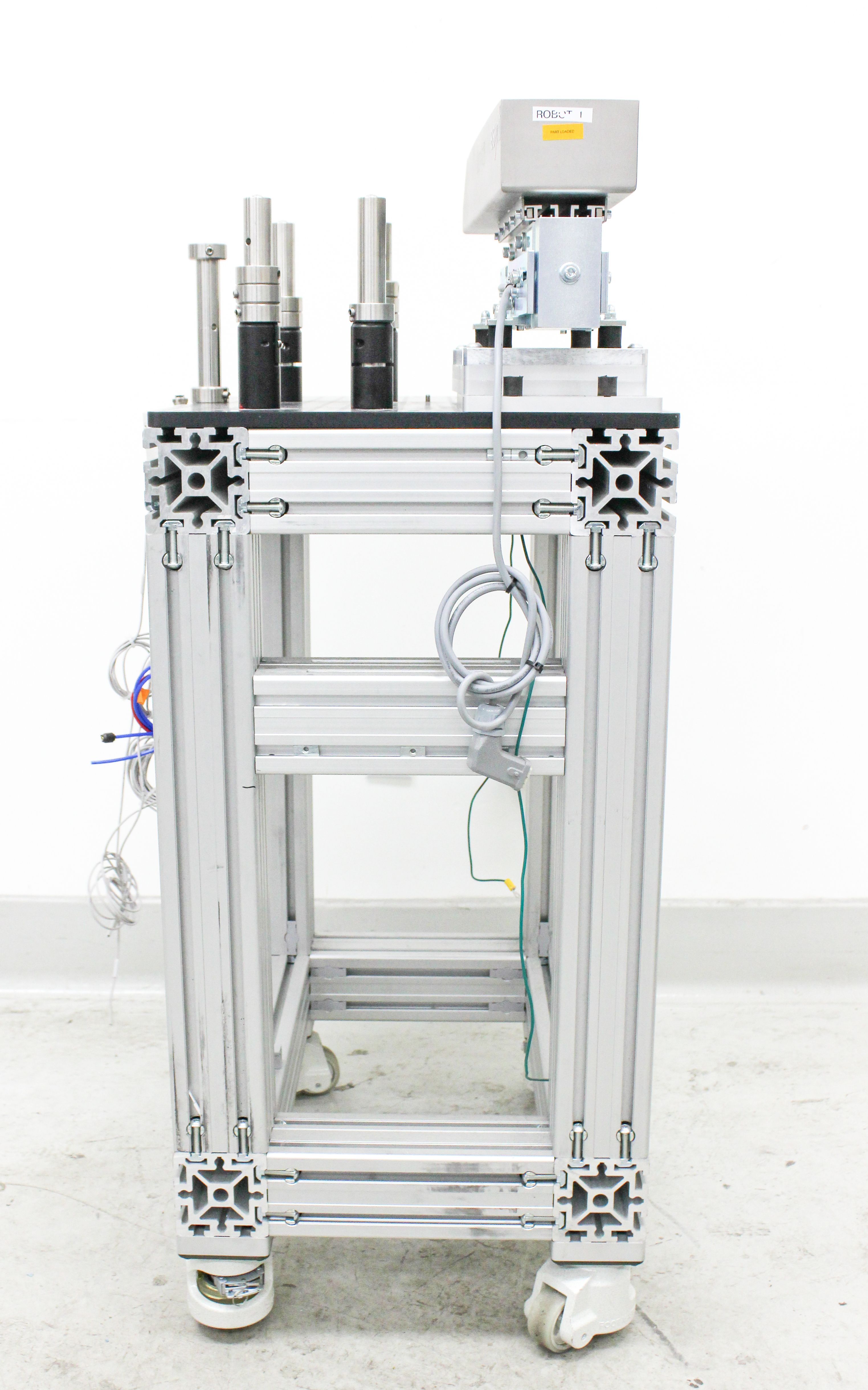 BASE Custom Optical Cart Facility Cart with Casters Used AS-IS 23 3/4 x 17 3/4
