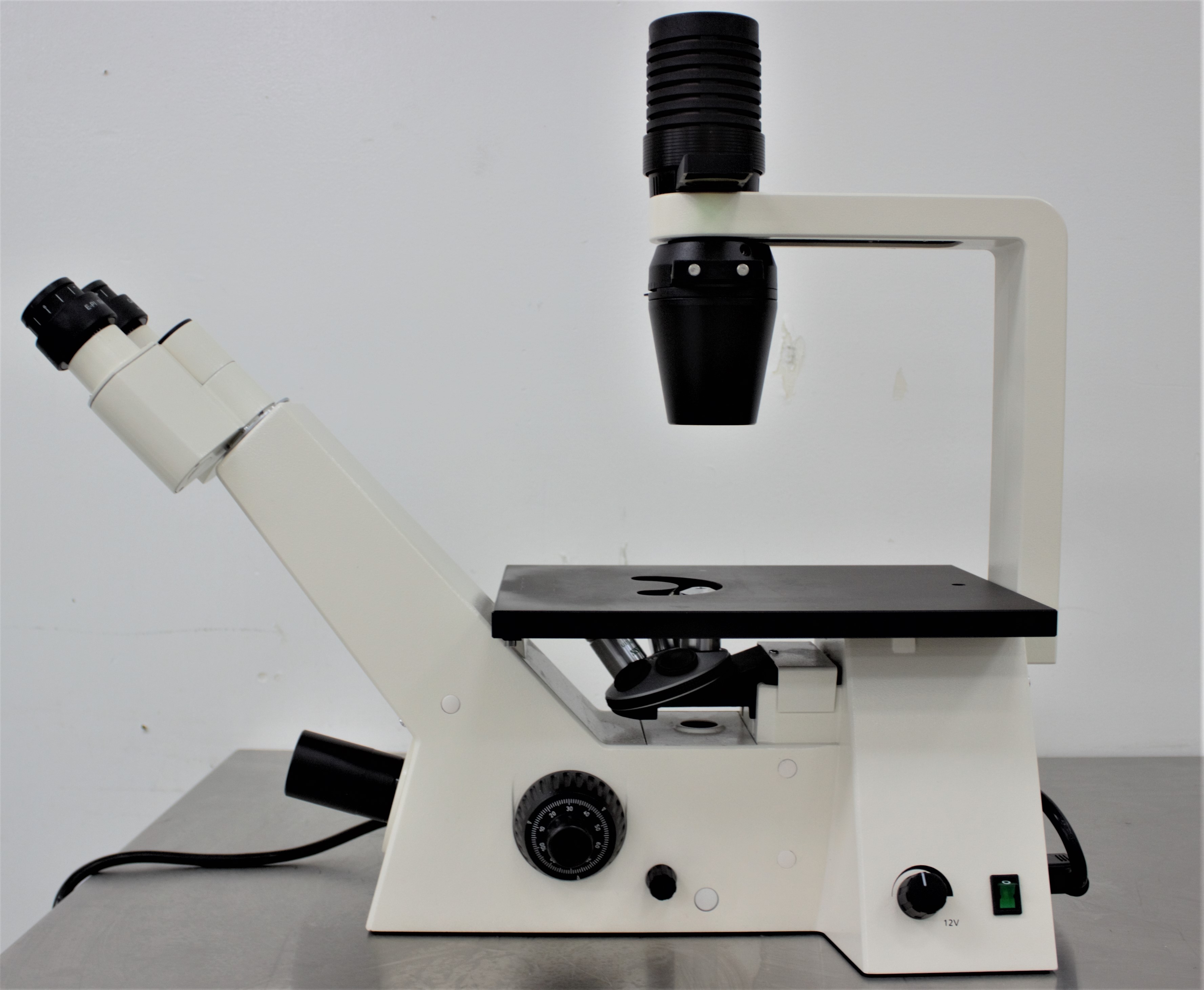 Zeiss Invertoscope 40 C Inverted Microscope for Phase Contrast 5x 10x 20x