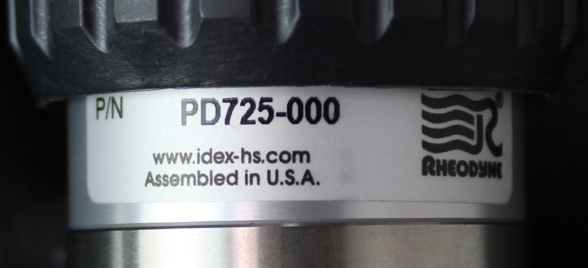 Rheodyne PD725 Ultra-High Pressure Valve, TitanHT, RPC-15 Model, 2-Position