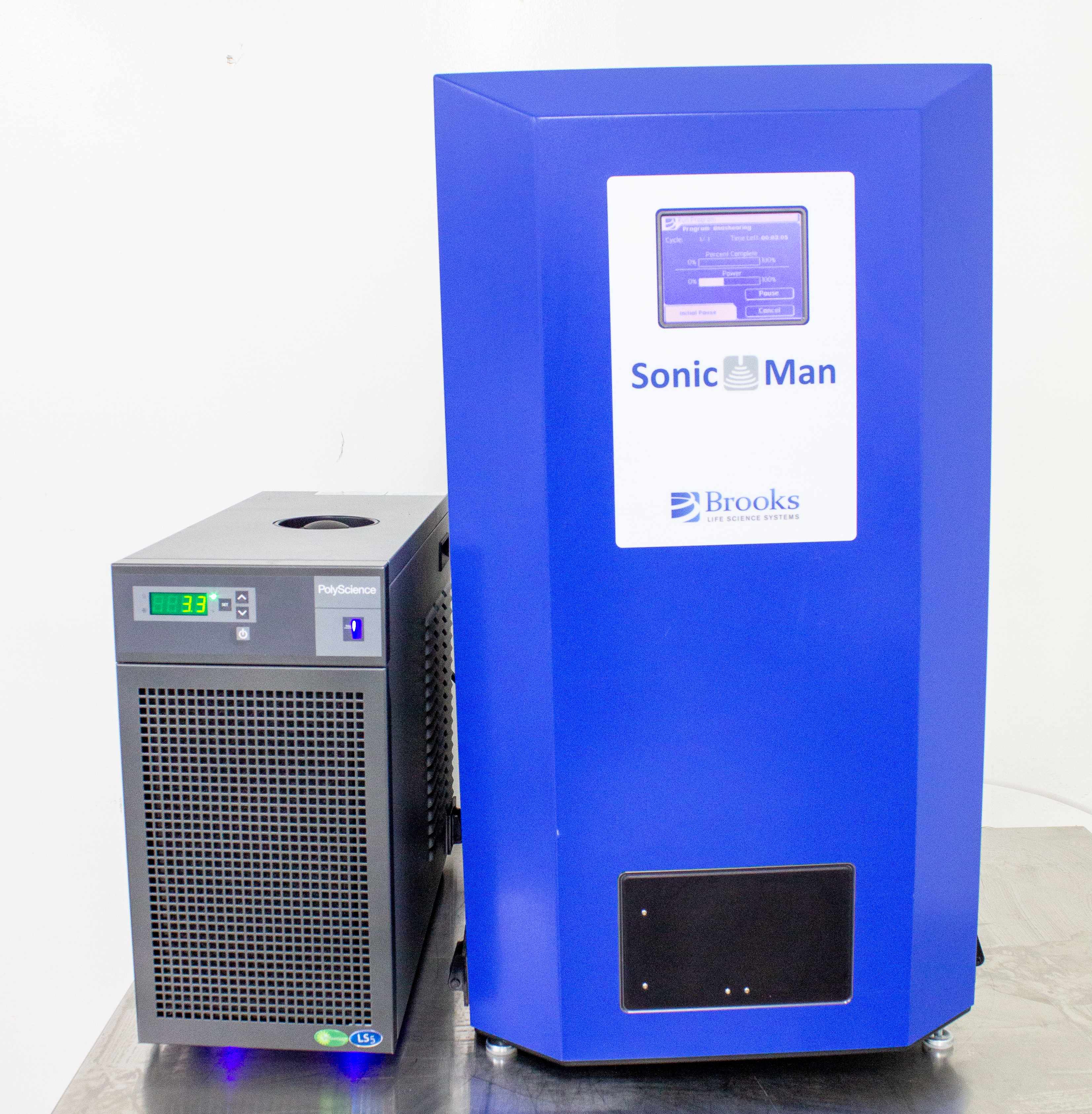 Brooks SCM1000-4 Sonicator with Integrated Chiller for Sample Prep 96-1536