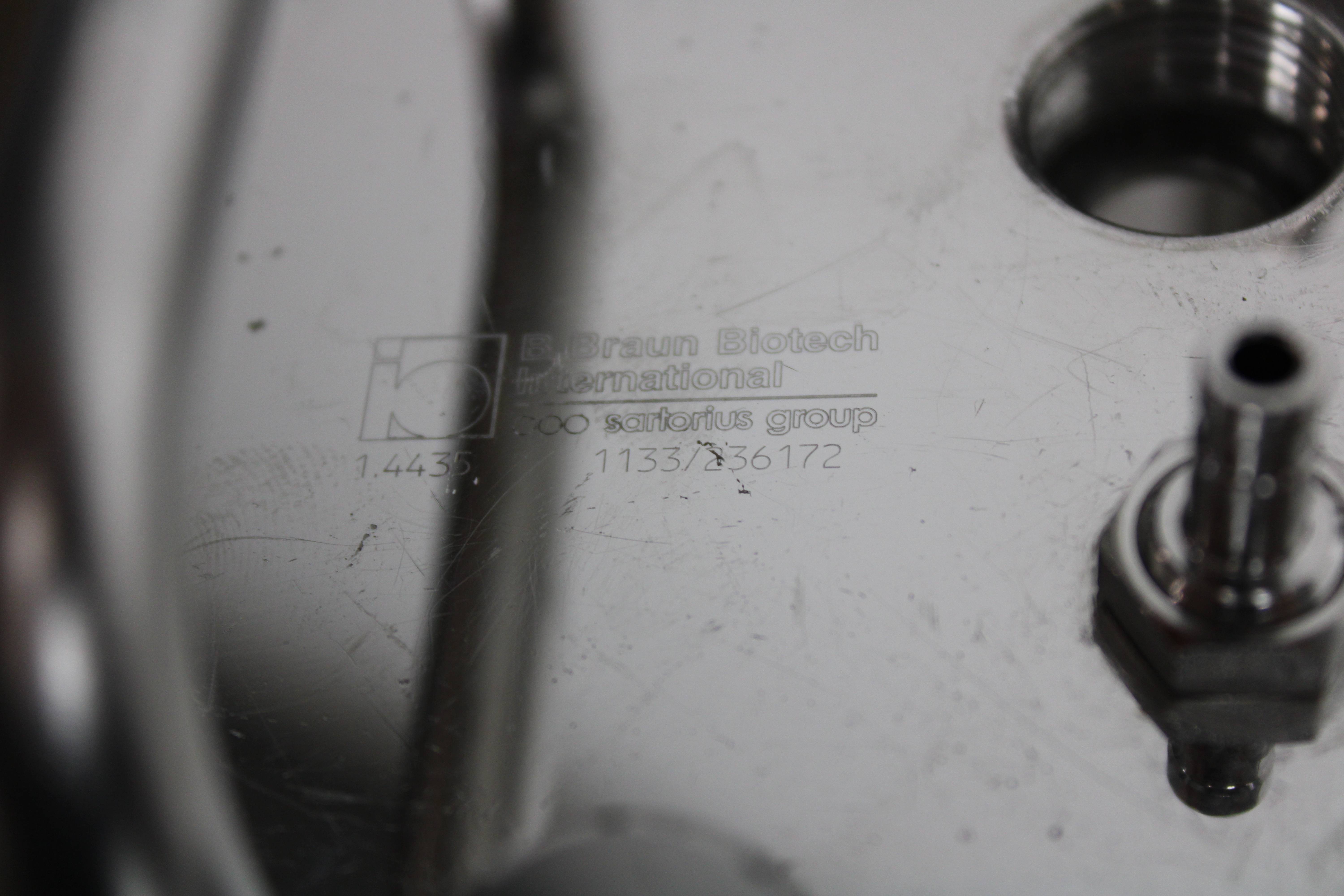 B Braun Chromatography Column 5L Used For Lab Scale Separations