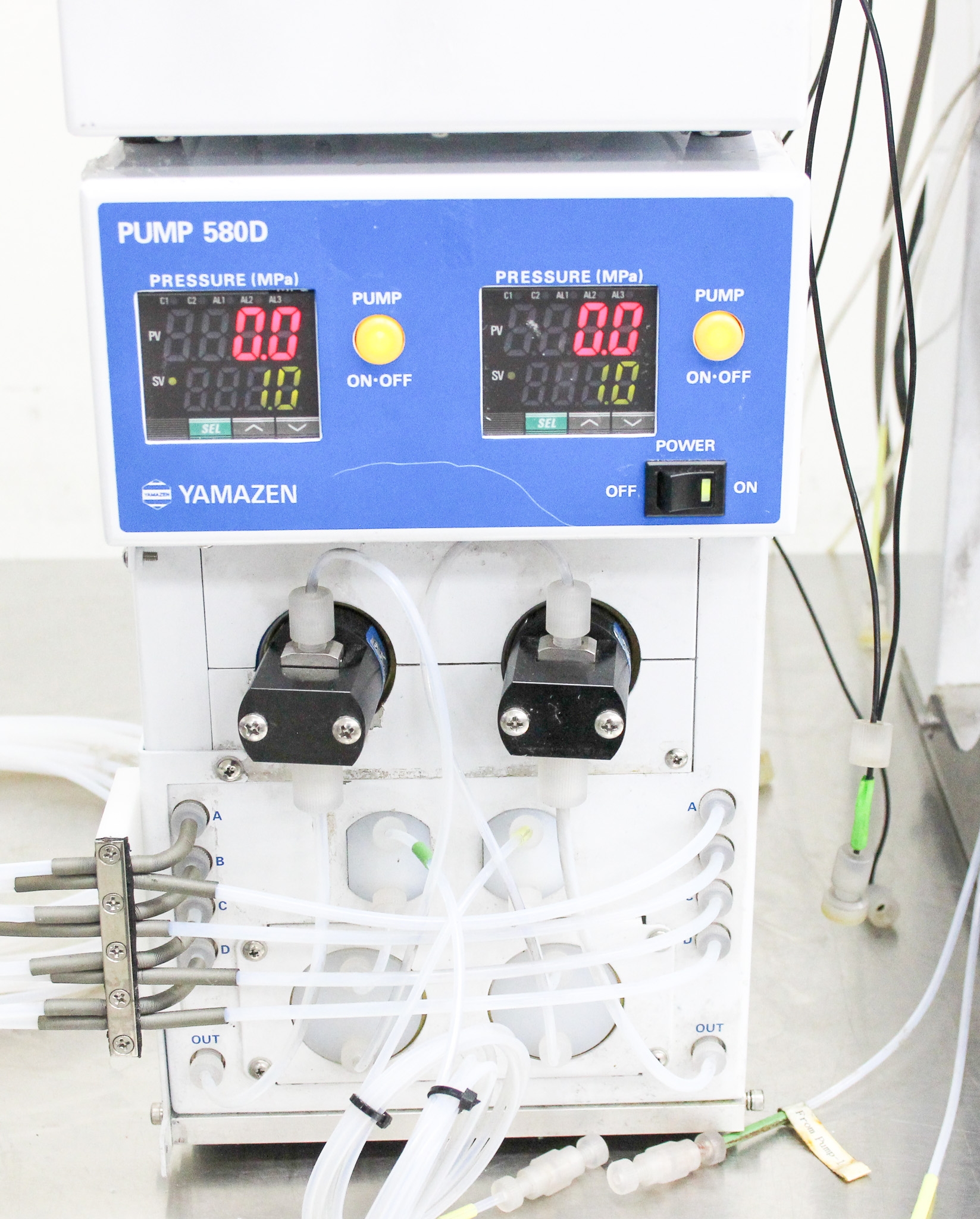 Yamazen Parallel Frac FR-260 Chromatography System Dual Flow UV Pump 80ml/min