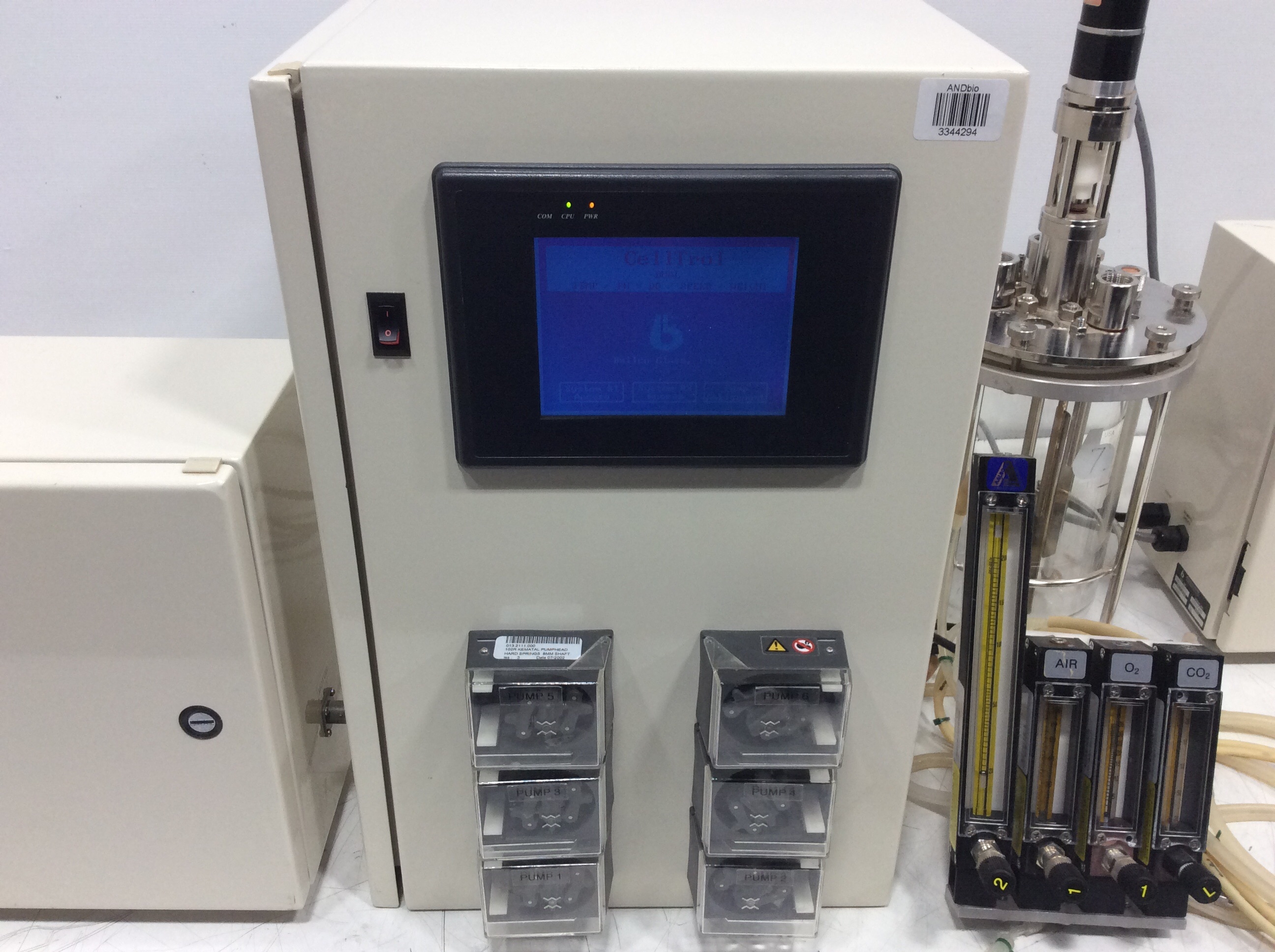 Bellco CellTrol Dual Bioreactor Controller with Gas Blender 120V 60Hz Parts Only