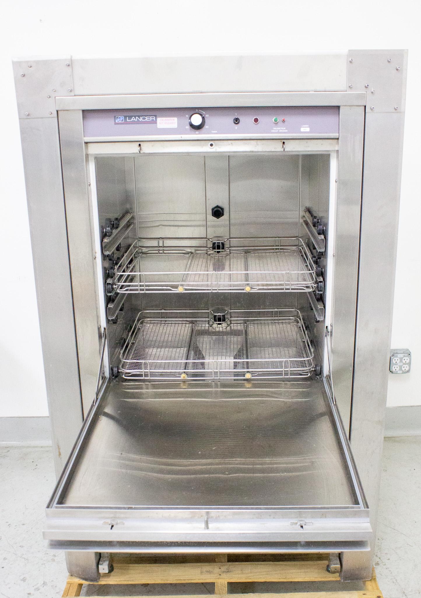 Lancer LabSec 1400 Glassware Dryer with Racks Efficient 220V 60Hz Preowned