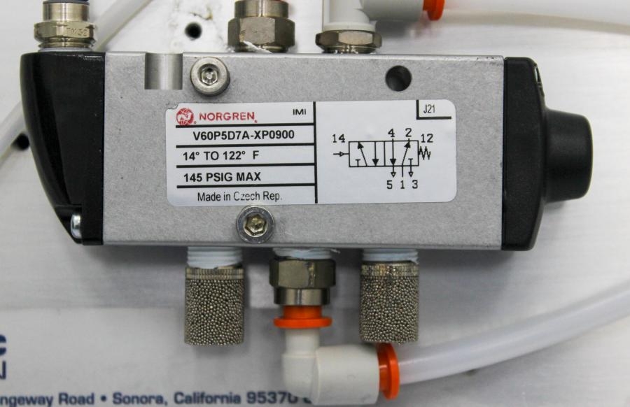 Kinematic Mesa Heater Lamination, Card Lamination, 2021, Air Pressure: 5.5-6.2